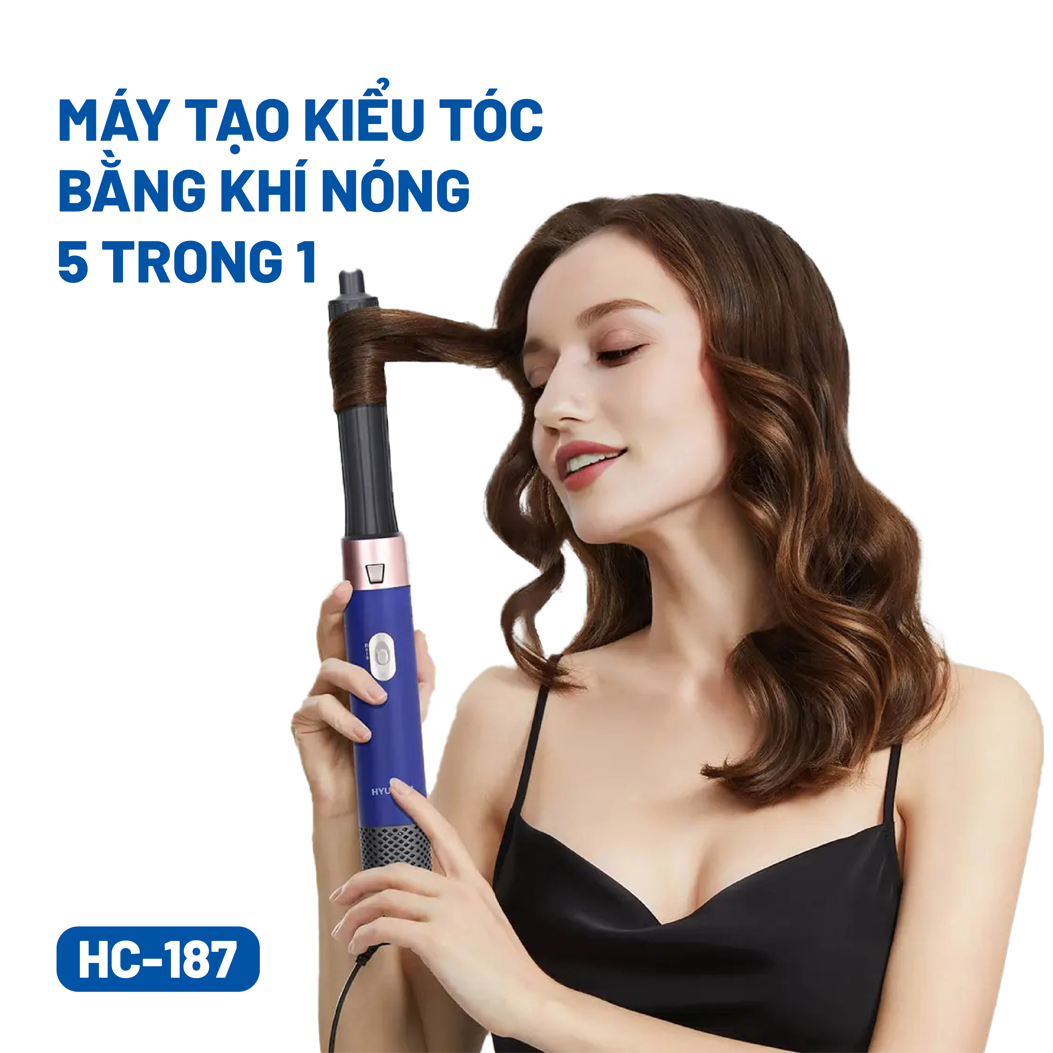 Lược tạo kiểu tóc Hyundai - HC-187-BR