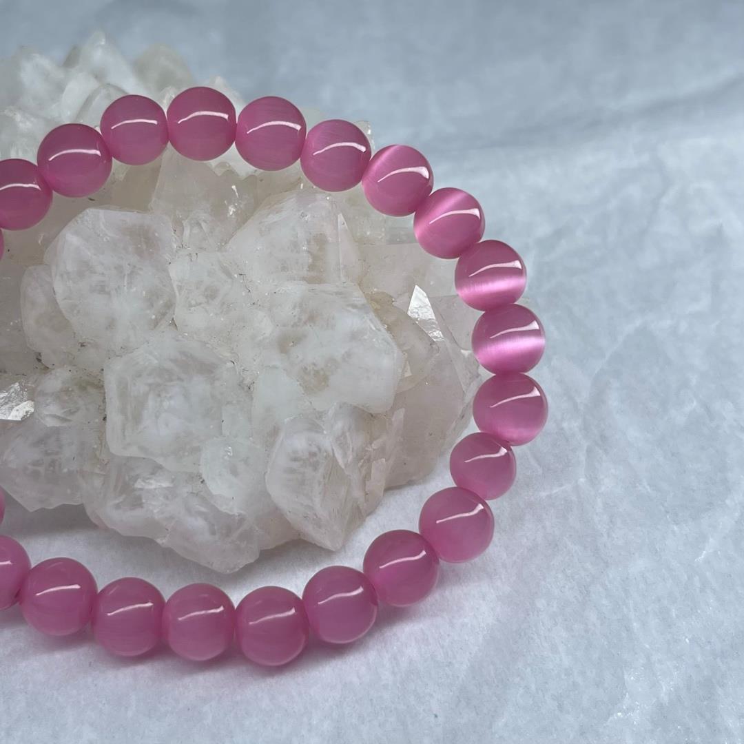 Vòng tay phong thuỷ đá mắt mèo hồng._thumbnail_1