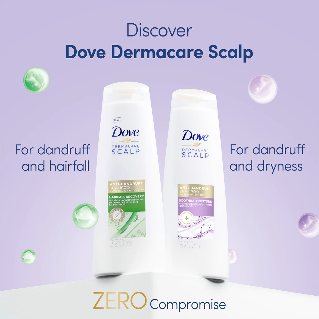 Dove Dermacare Scalp Soothing Moisture Anti-Dandruff Shampoo 320 ml_thumbnail_9