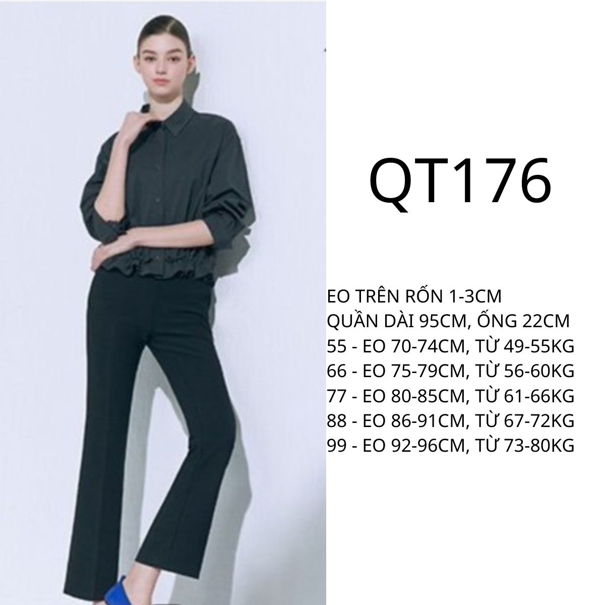 QT176 - QUẦN TÂY NỈ HÀN