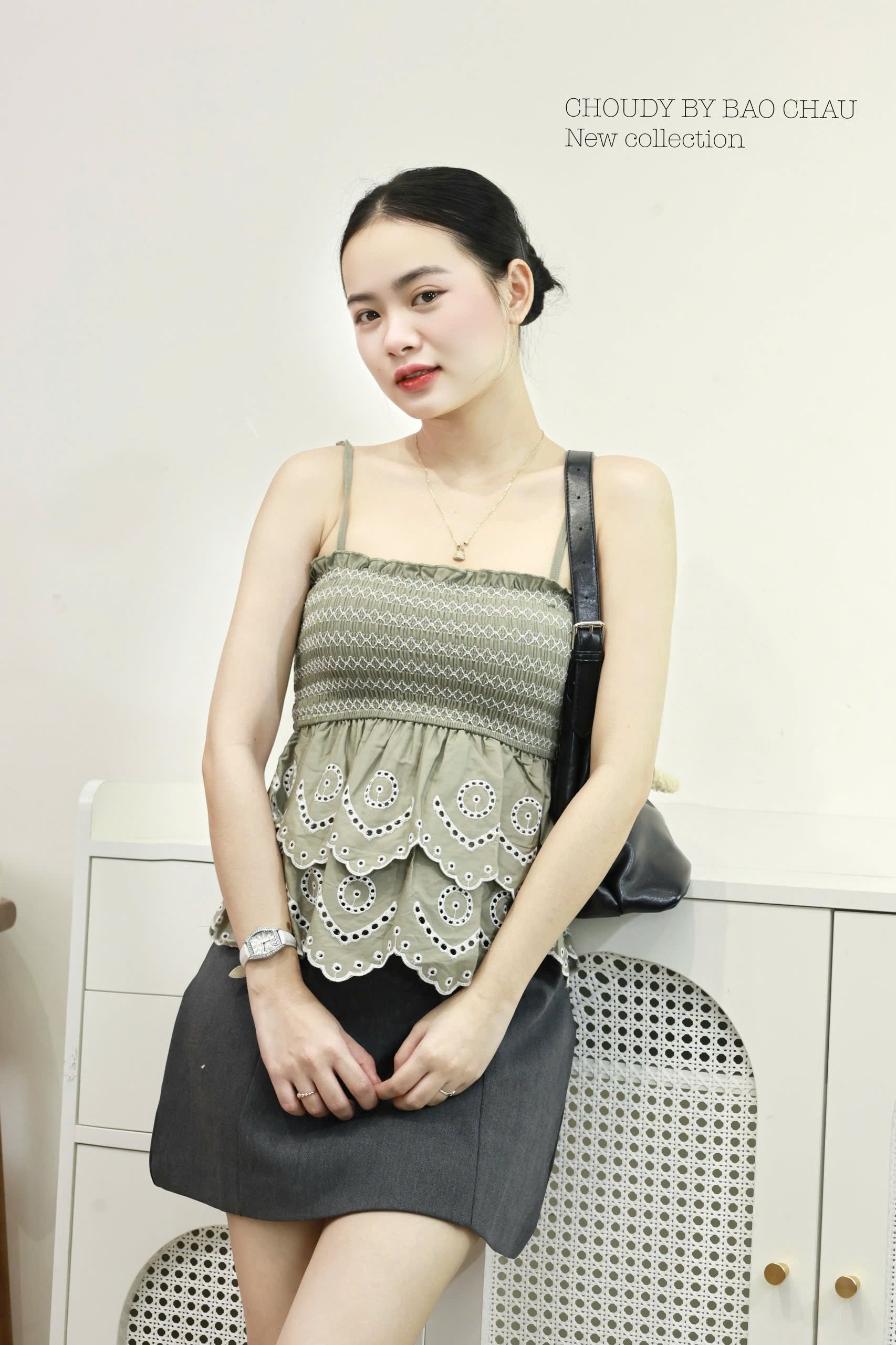 SALE A410 ÁO DÂY KIỂU 2 MÀU_thumbnail_9