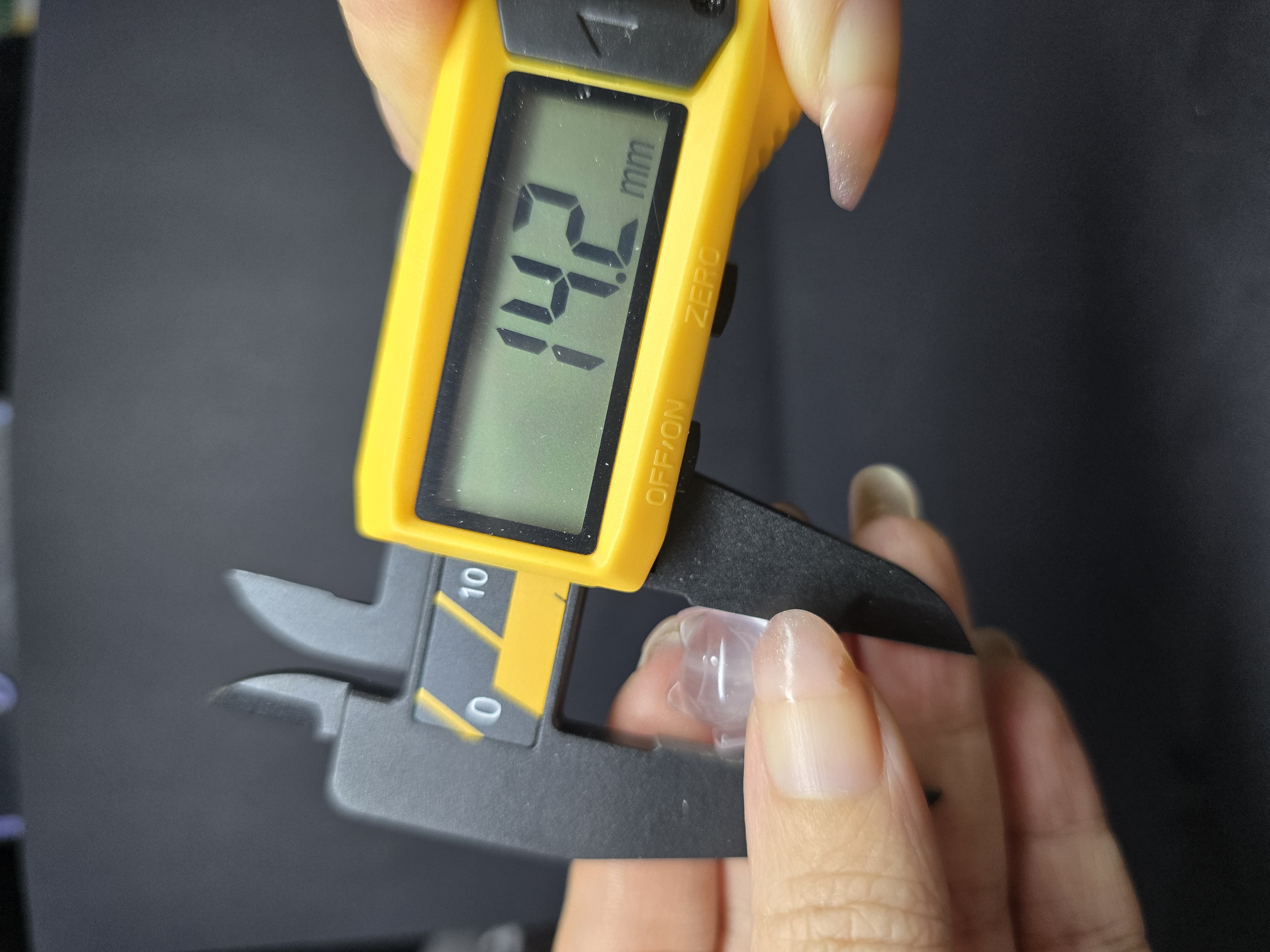 Charm Hạt Lẻ Thạch Anh Hồng - Hồ Ly Nhất Vỹ Dẹt (Đã Xỏ Lỗ - Bán Lẻ 1 Viên)_thumbnail_4