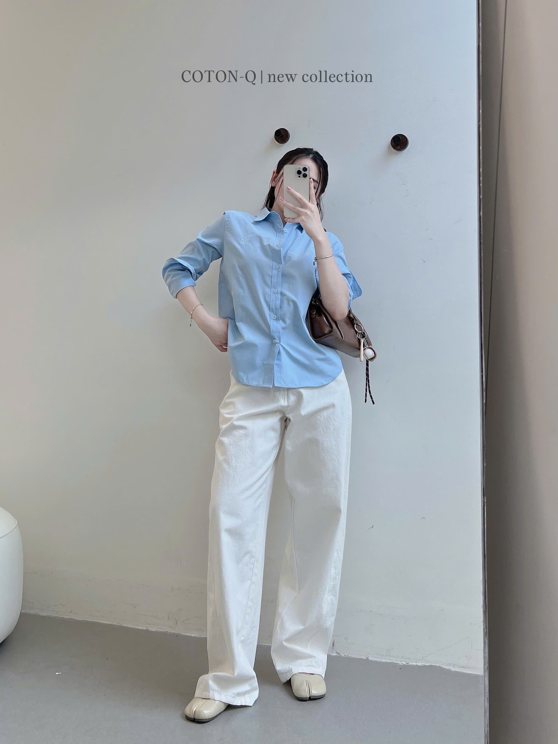 Quần baggy cạp liền ( XANH ĐEN )_thumbnail_12