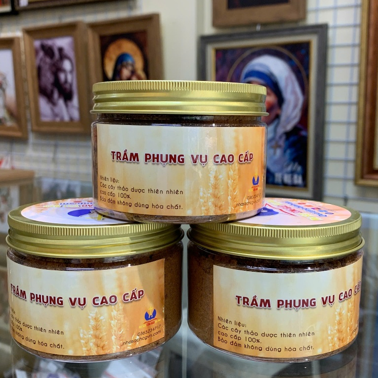 Trầm bột Mỹ- Trầm Hương Phụng Vụ không hóa chất, xông trong thánh lễ - Quà tặng Công Giáo. NS220_thumbnail_0