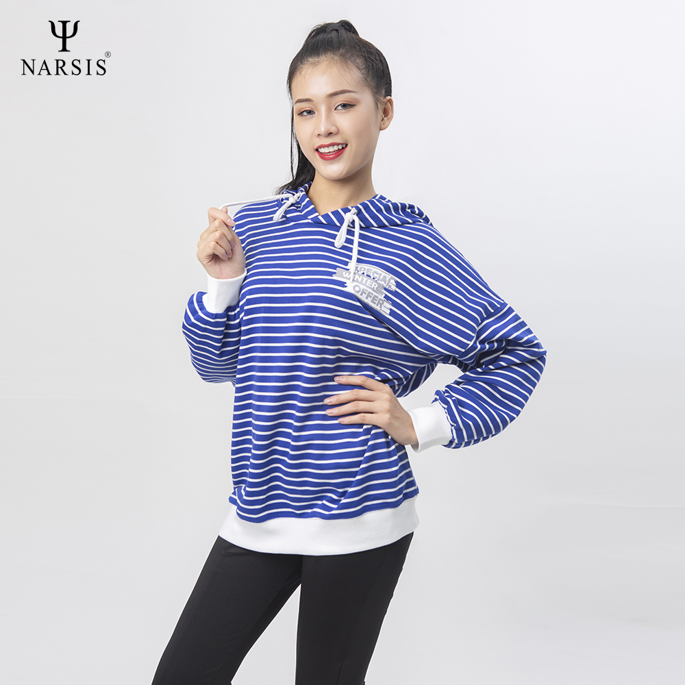 ÁO THU ĐÔNG NỮ L0049 NARSIS CHẤT LIỆU THOÁNG MÁT, DỄ CHỊU, THOẢI MÁI CẢ NGÀY, DỄ VẬN ĐỘNG_thumbnail_3