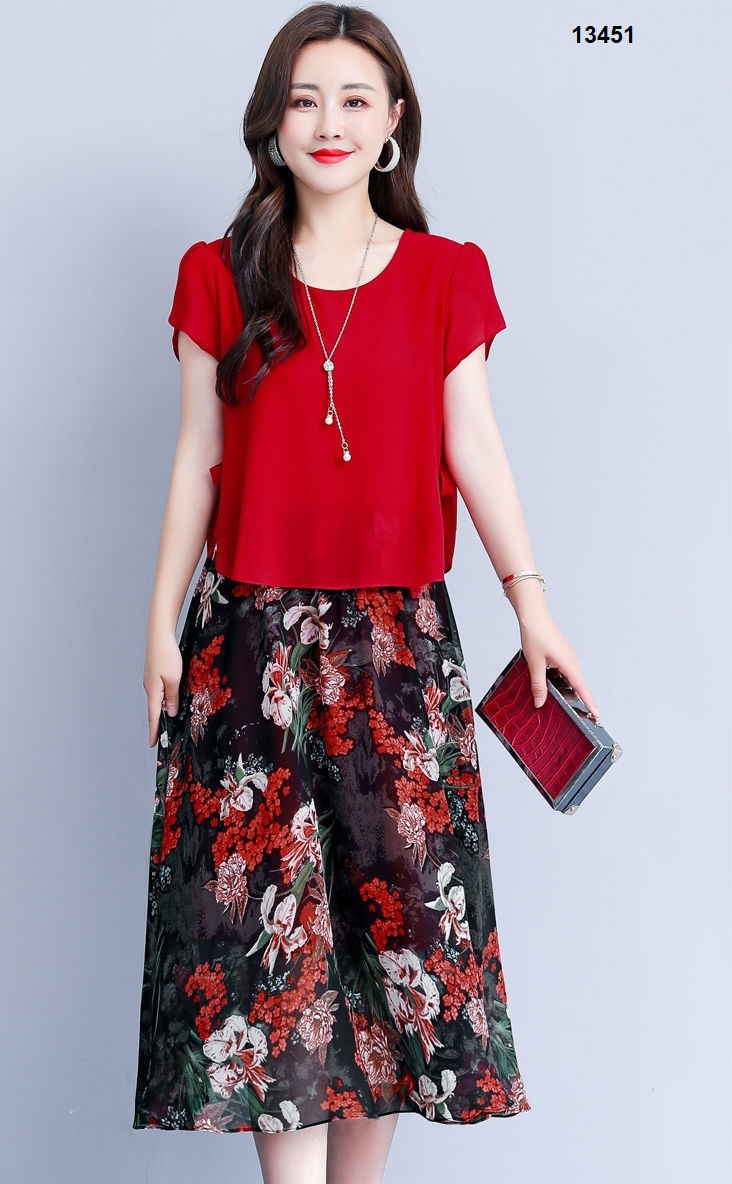 13451-Đầm xòe giả  kiểu rời in họa tiết hoa_thumbnail_3