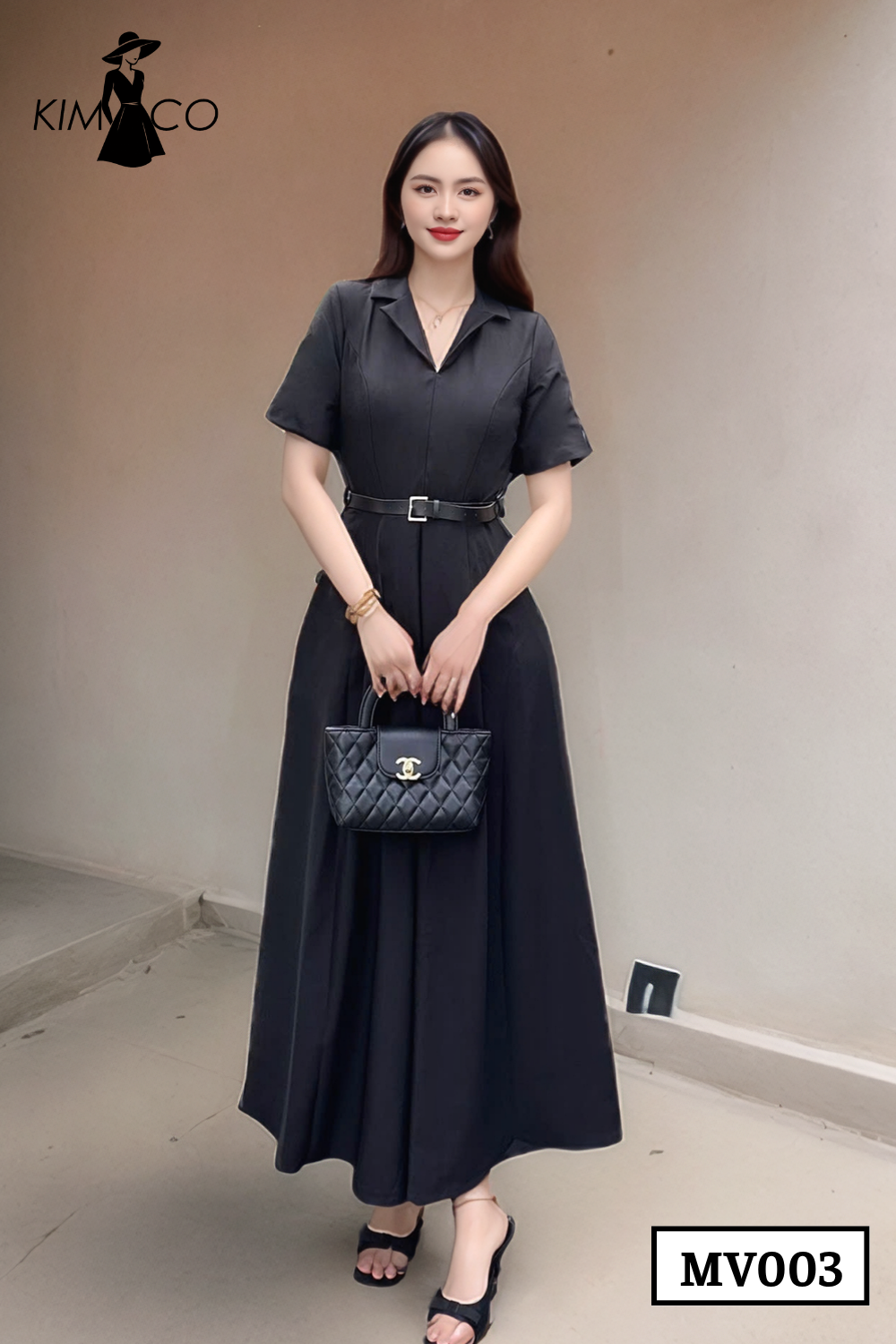 Đầm Lammy Black - MV003