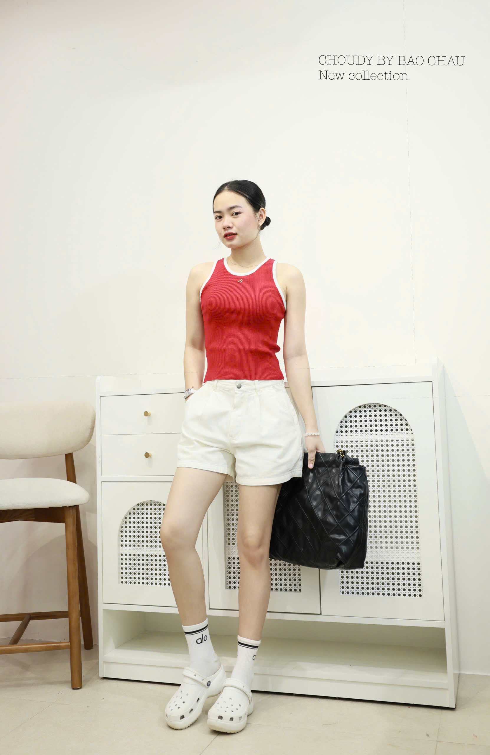 SALE U652 QUẦN SHORT JEAN TRẮNG