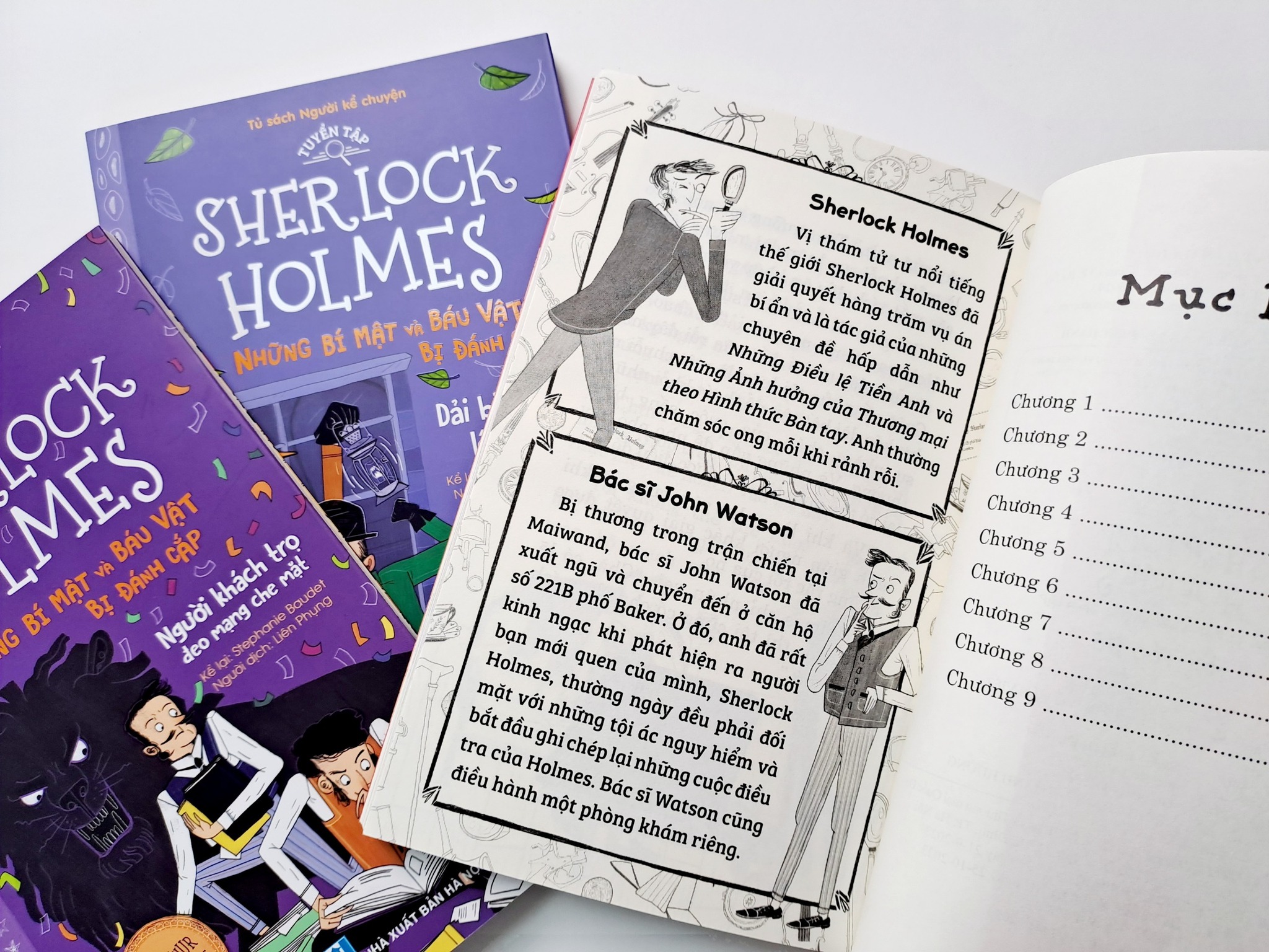Combo 10 cuốn Sherlock Holmes - Những bí mật và báu vật bị đánh cắp (10 tập)_thumbnail_4