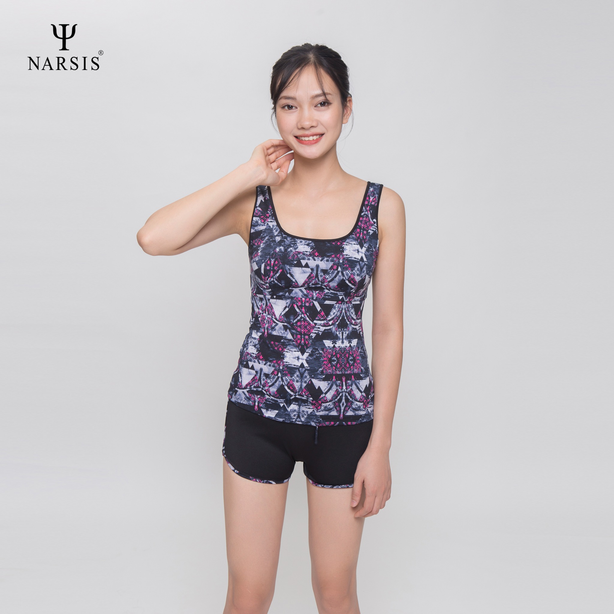 BỘ BƠI NỮ A0008 NARSIS CHẤT LIỆU THOÁNG MÁT, DỄ CHỊU, THOẢI MÁI CẢ NGÀY, DỄ VẬN ĐỘNG