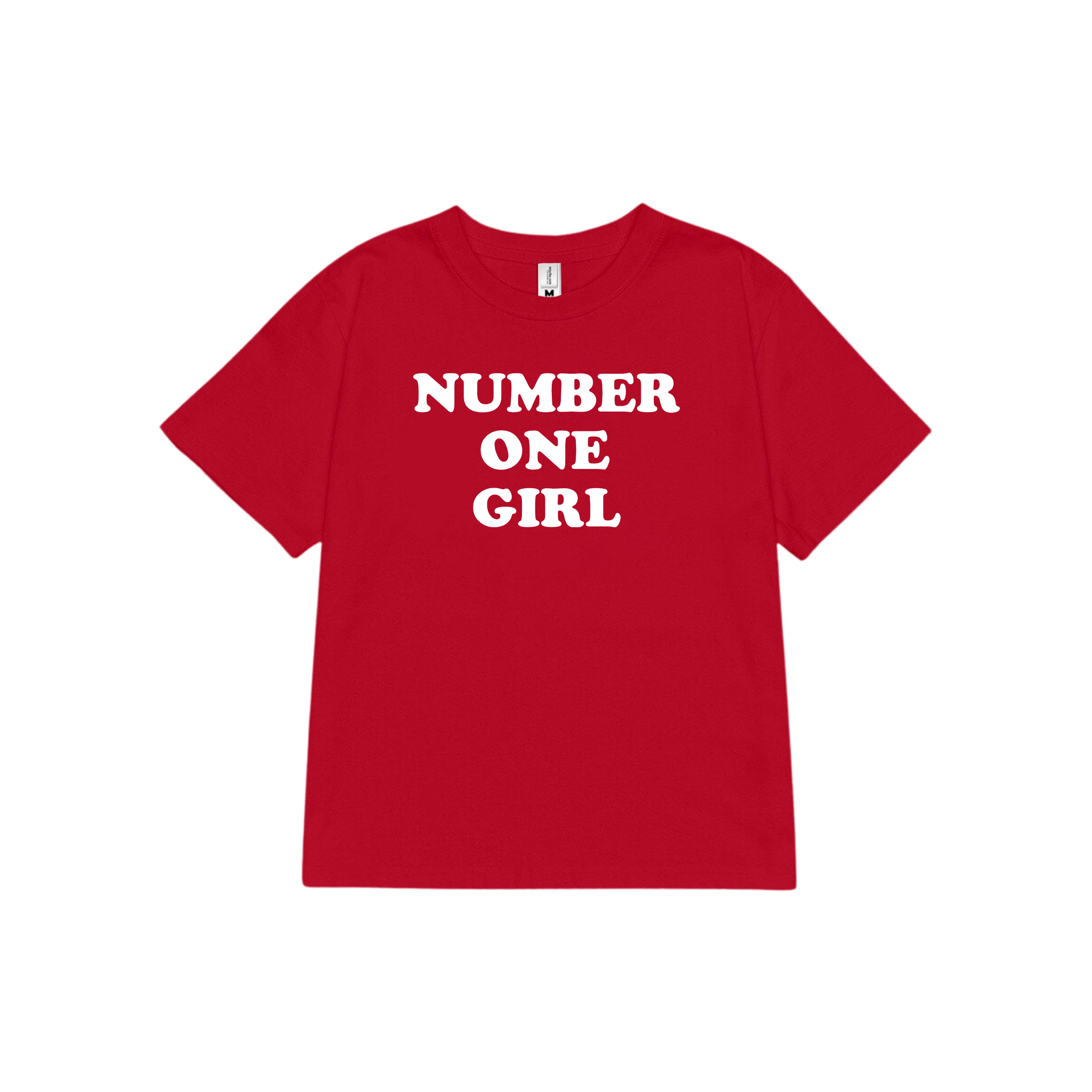 Áo baby tee ôm number one girl 1978 Miucho cổ tròn vải cotton 4c thoáng mát in basic_thumbnail_15