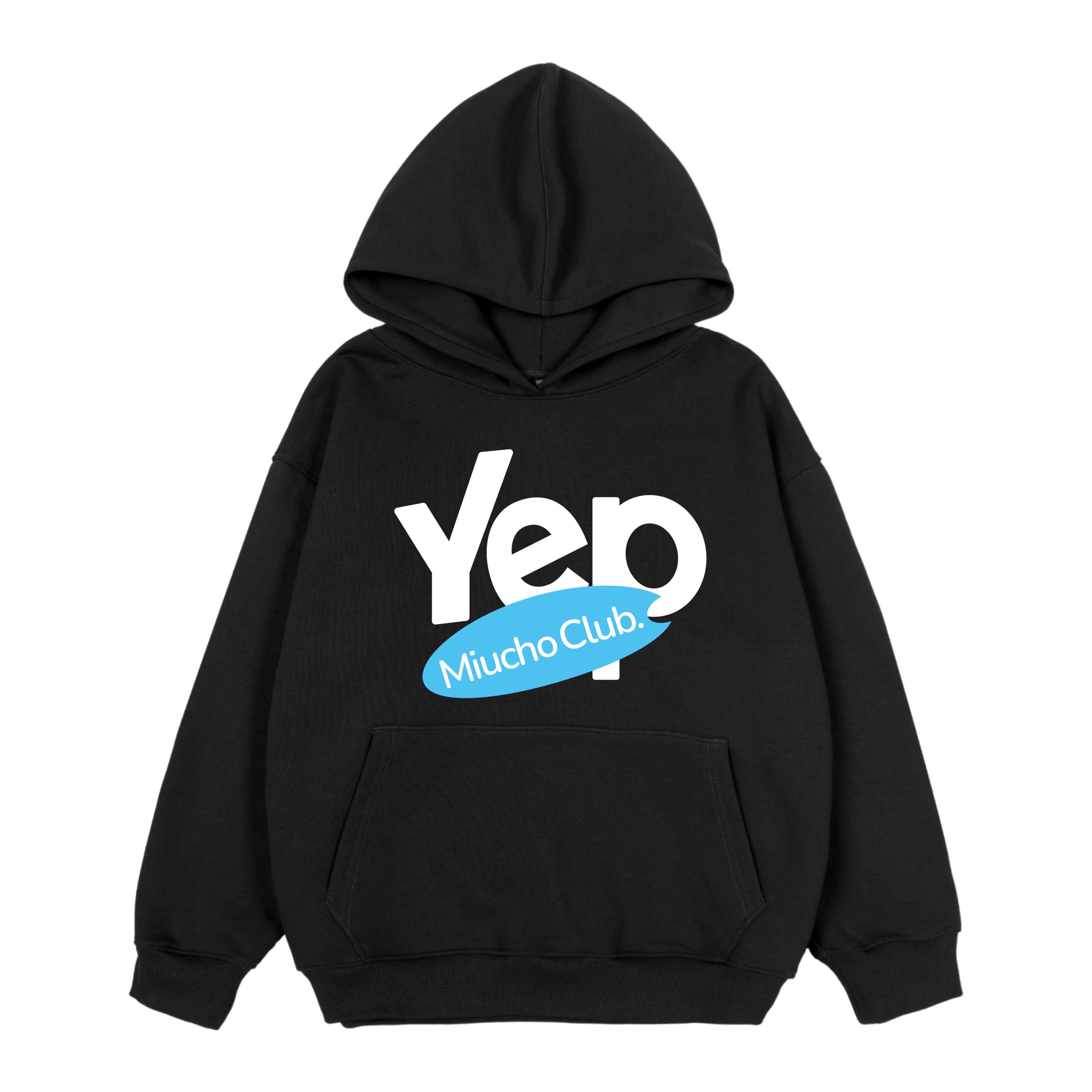 Áo hoodie nữ form rộng local brand HDD1614 Miucho vải nỉ chân cua dày dặn mũ tròn in typography_thumbnail_0