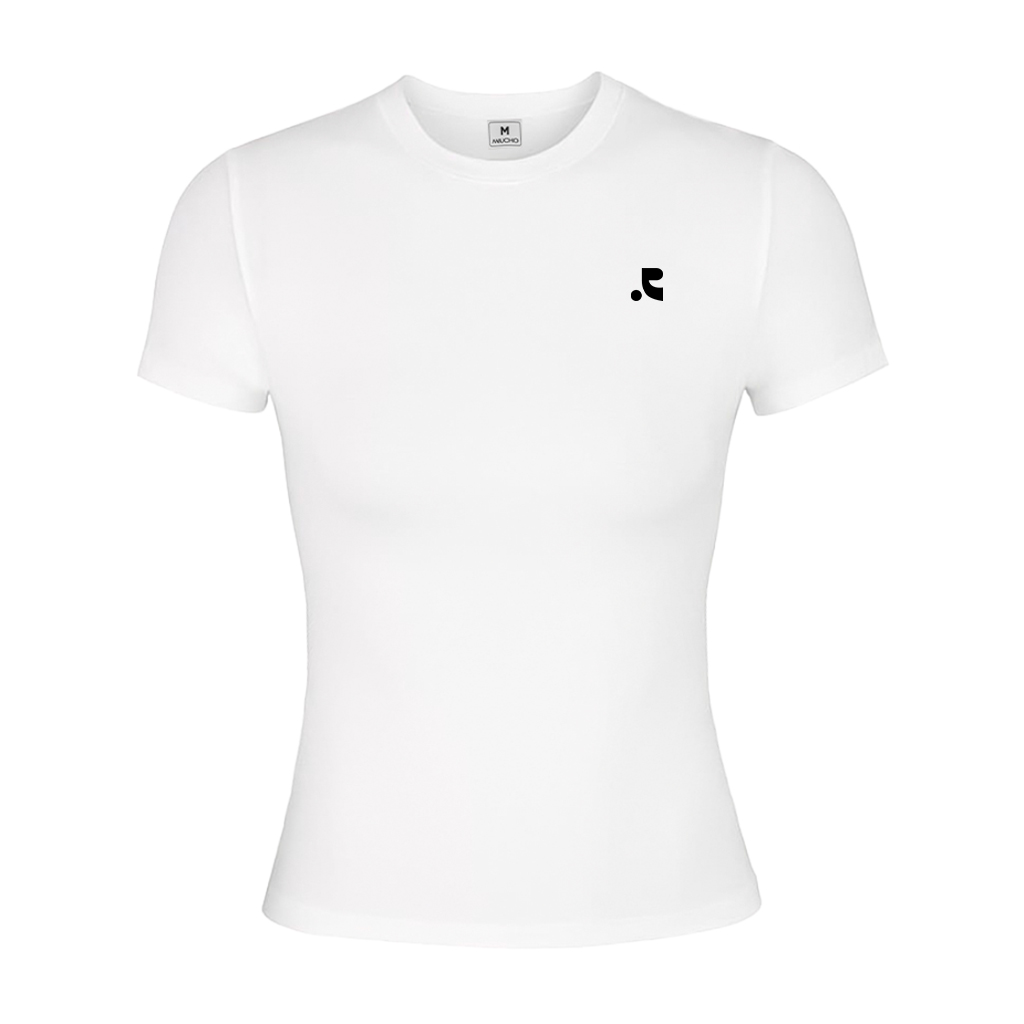 Áo baby tee form ôm body Beezy vải visco thoáng mát cổ tròn siêu hack dáng in basic 2680_thumbnail_0