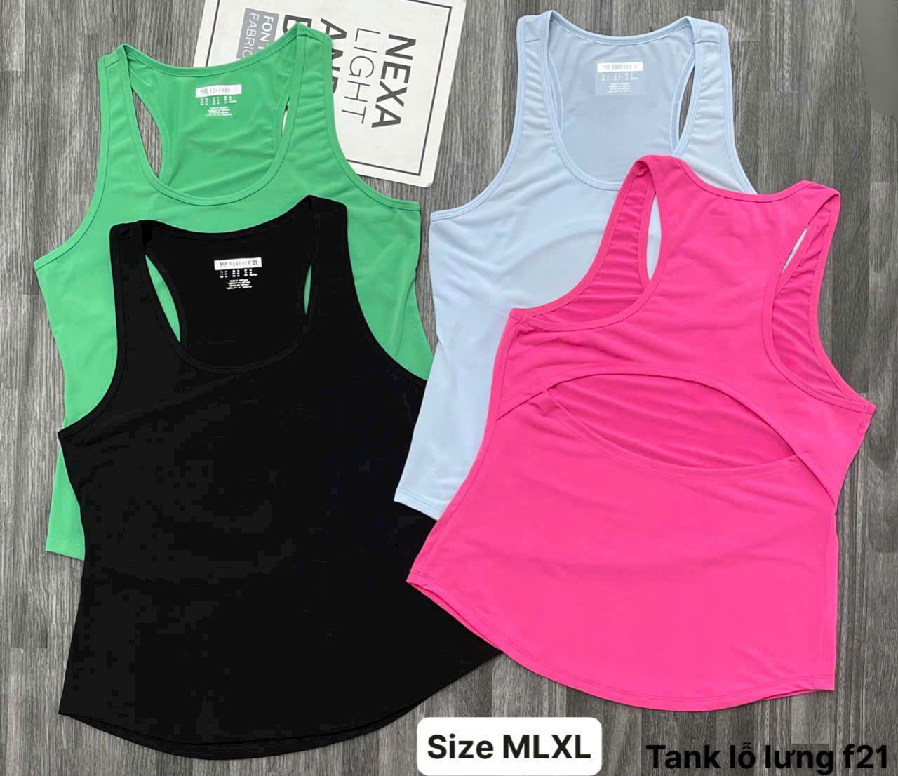 Áo Tank Thể Thao Dáng Ba Lỗ