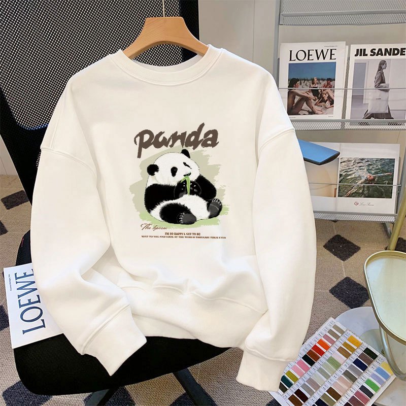 Áo sweater nữ in hình thời trang - Áo nỉ nữ thu đông dáng rộng - Loza G0081_thumbnail_17