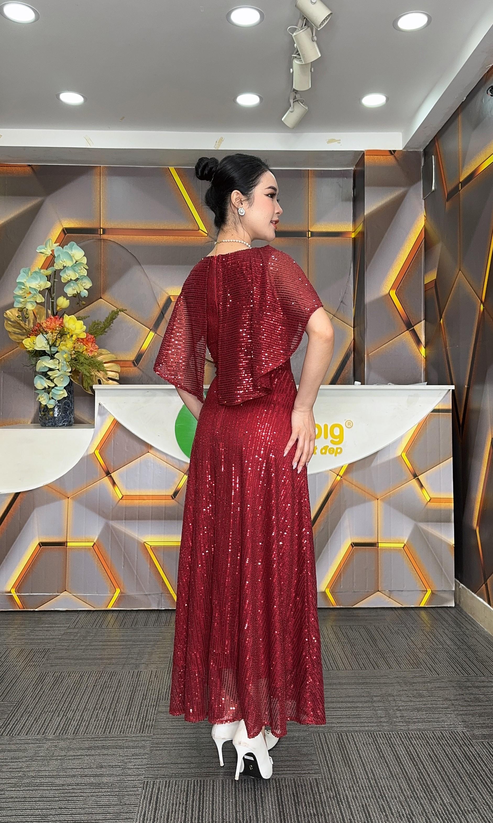 Đầm xòe - Y1845 - Thương hiệu Zonbig_thumbnail_2