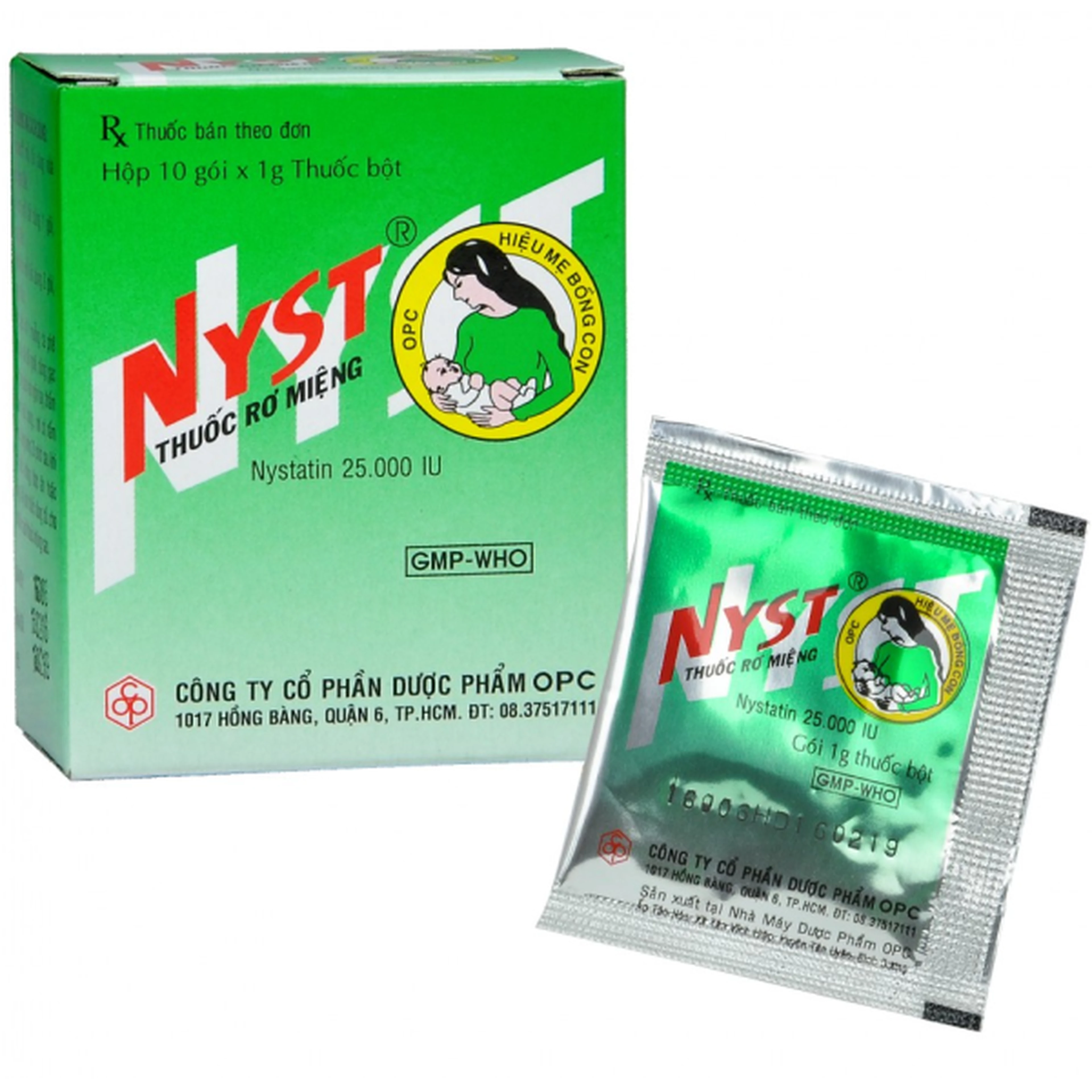 Nyst Thuốc rơ miệng
