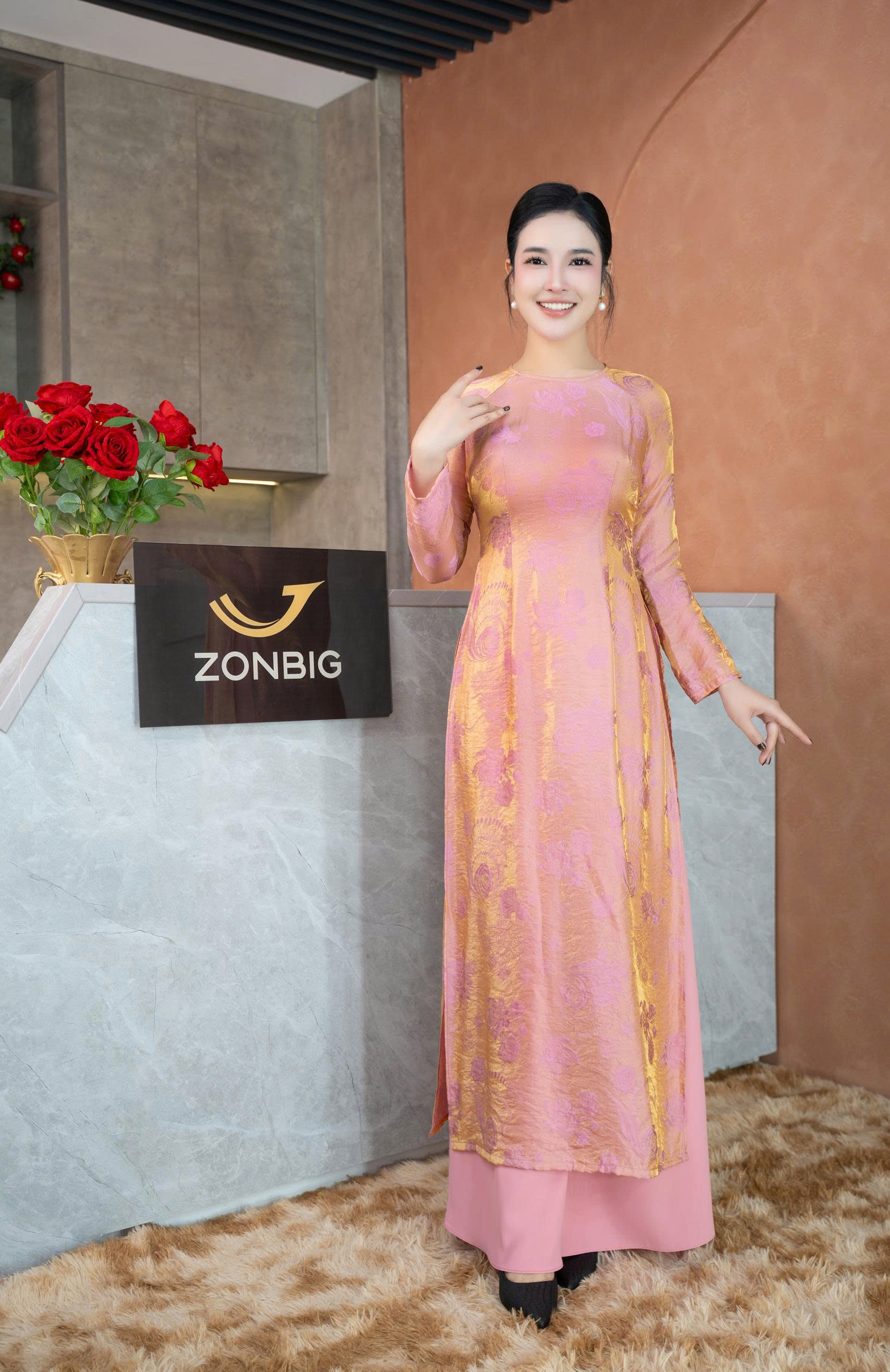 Set áo dài - S2130 - Thương hiệu ZONBIG