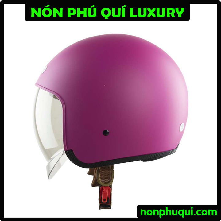 Nón Royal M139 Kính Âm Hồng Nhám