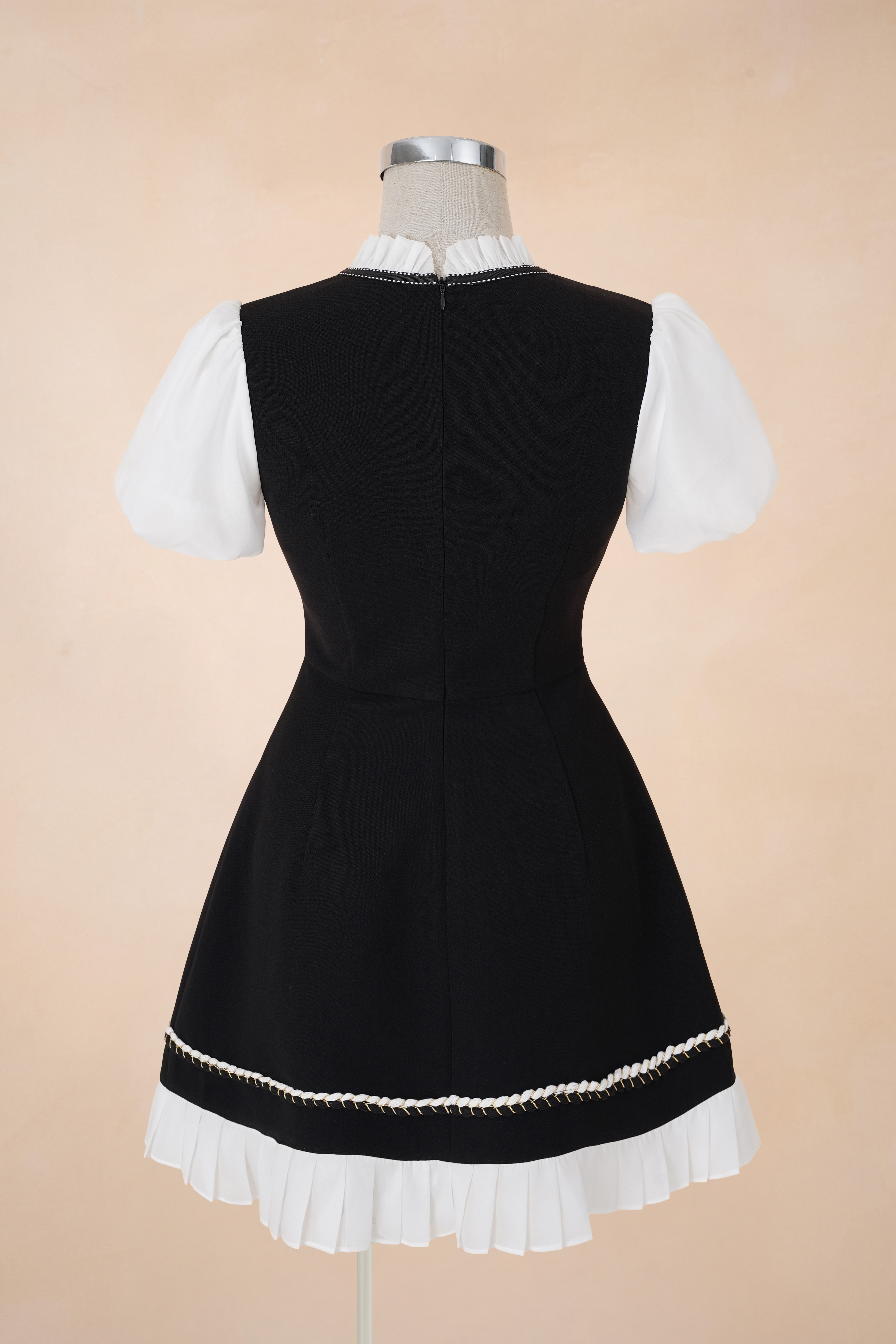 Đầm Chữ A TB Xếp Ly Ngực TT