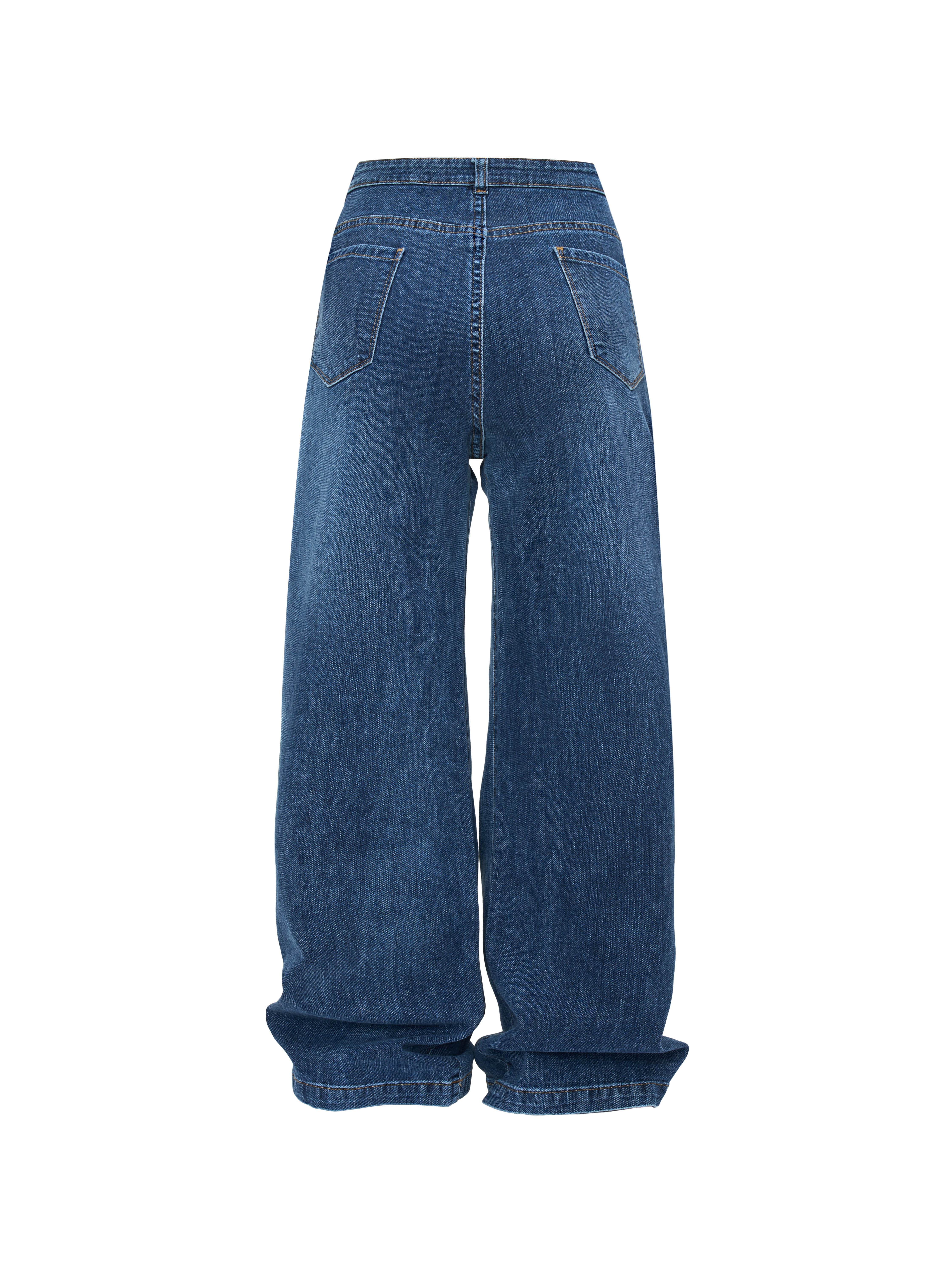 BIGSIZE- Quần jean suông co giãn basic V-QJ01 dành cho nàng béo_thumbnail_7