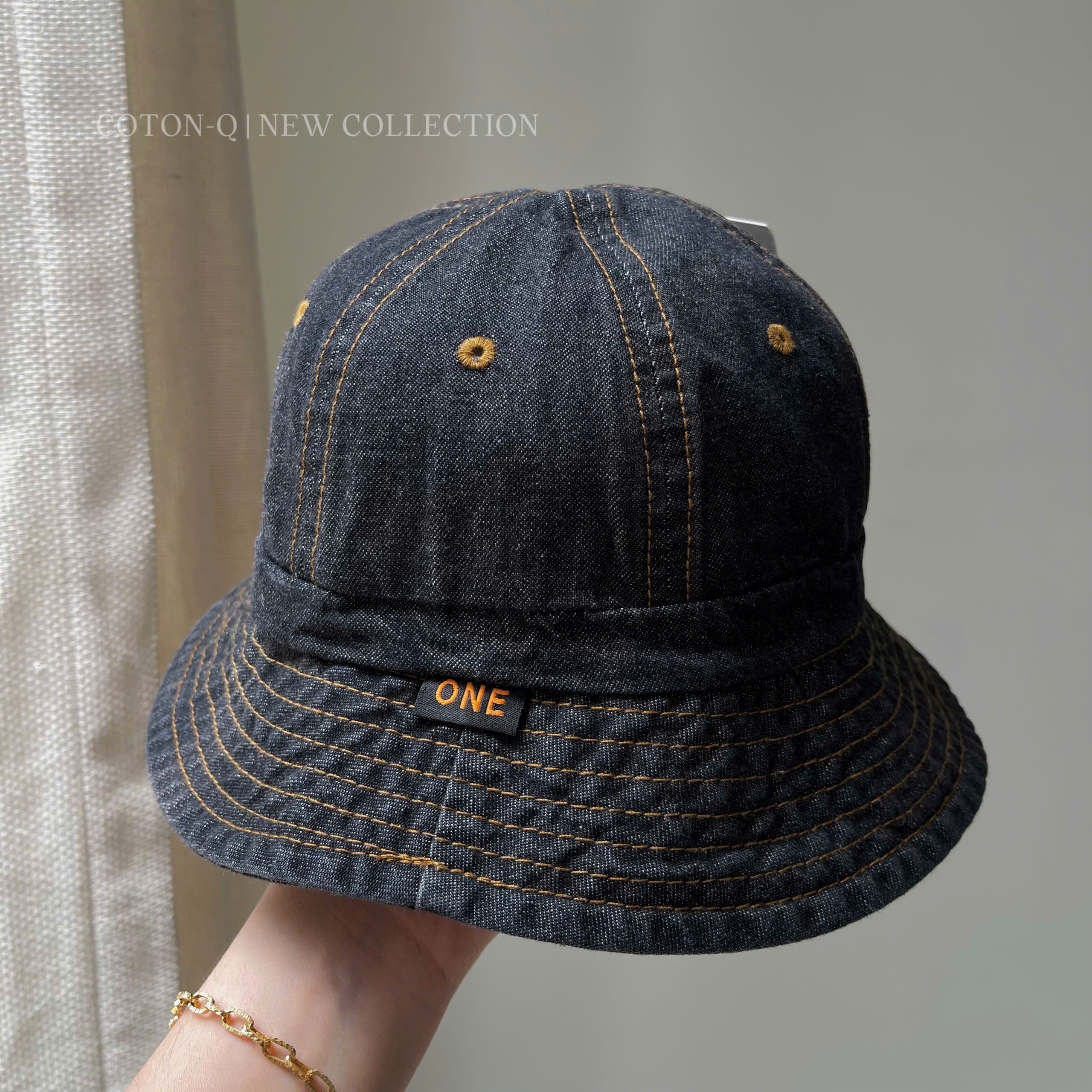 Nón bucket jean | QuynhGiaoNguyen
