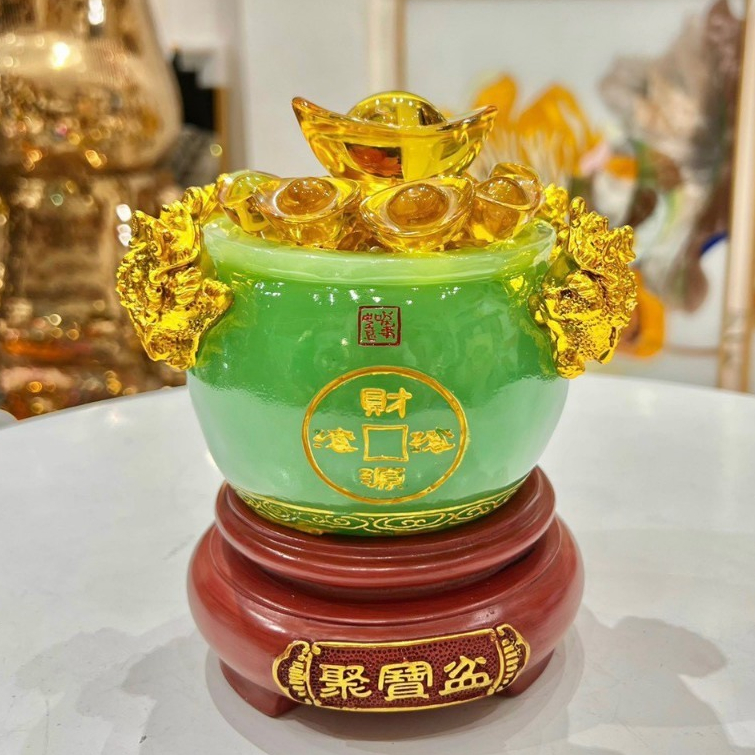 Bát Tụ Bảo Ngọc Chiêu Tài Chiêu Lộc Nhiều Màu , Nhiều Kích Thước Hàng Cao Cấp - Phong Thủy Hà Gốm_thumbnail_7