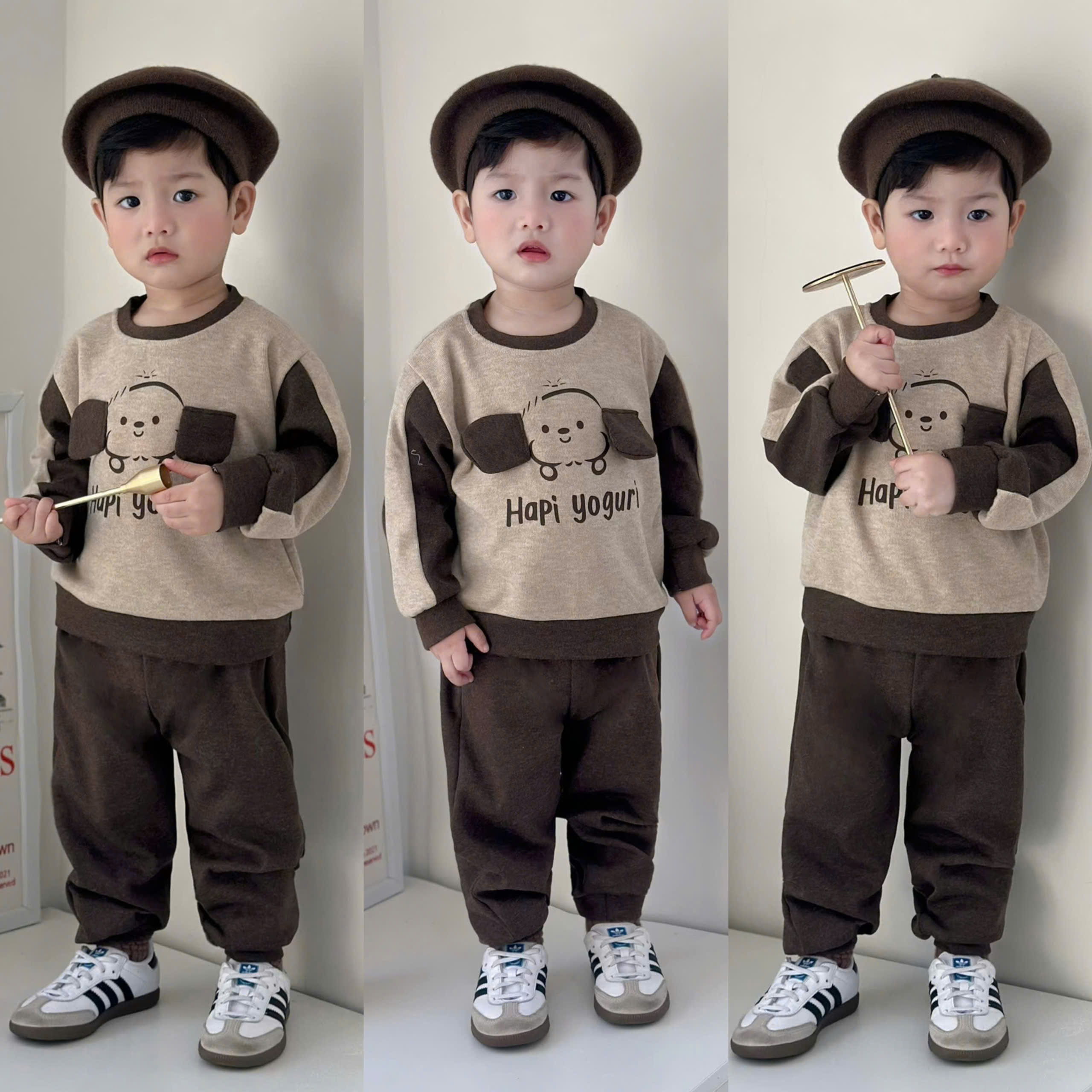 K55 BỘ LEN TIÊU HAPI YOGURI - A210.417