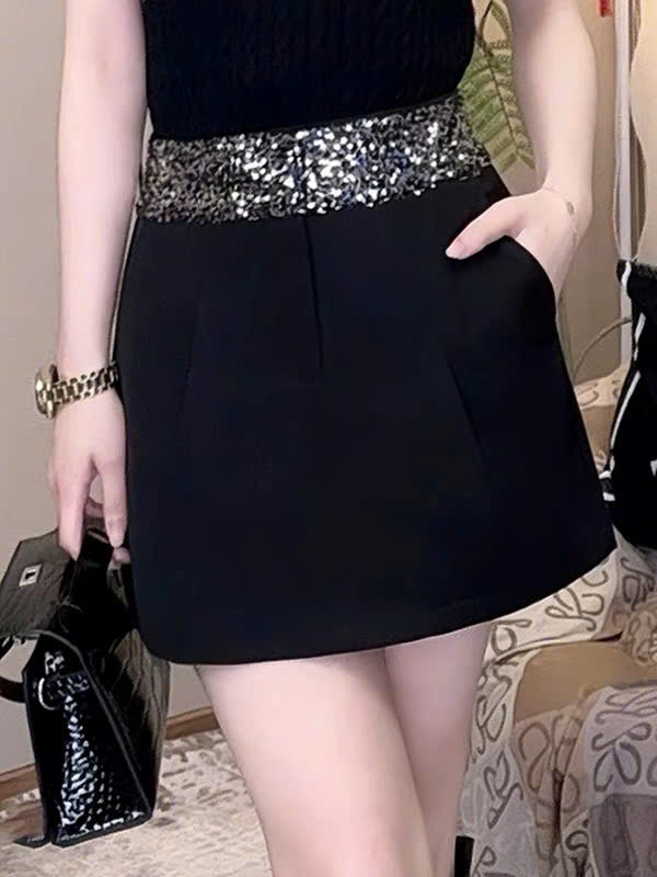 15789-Set bộ áo voan lưới sọc kèm quần sọt viền kim sa ( voan lưới, chéo nhật)_thumbnail_2