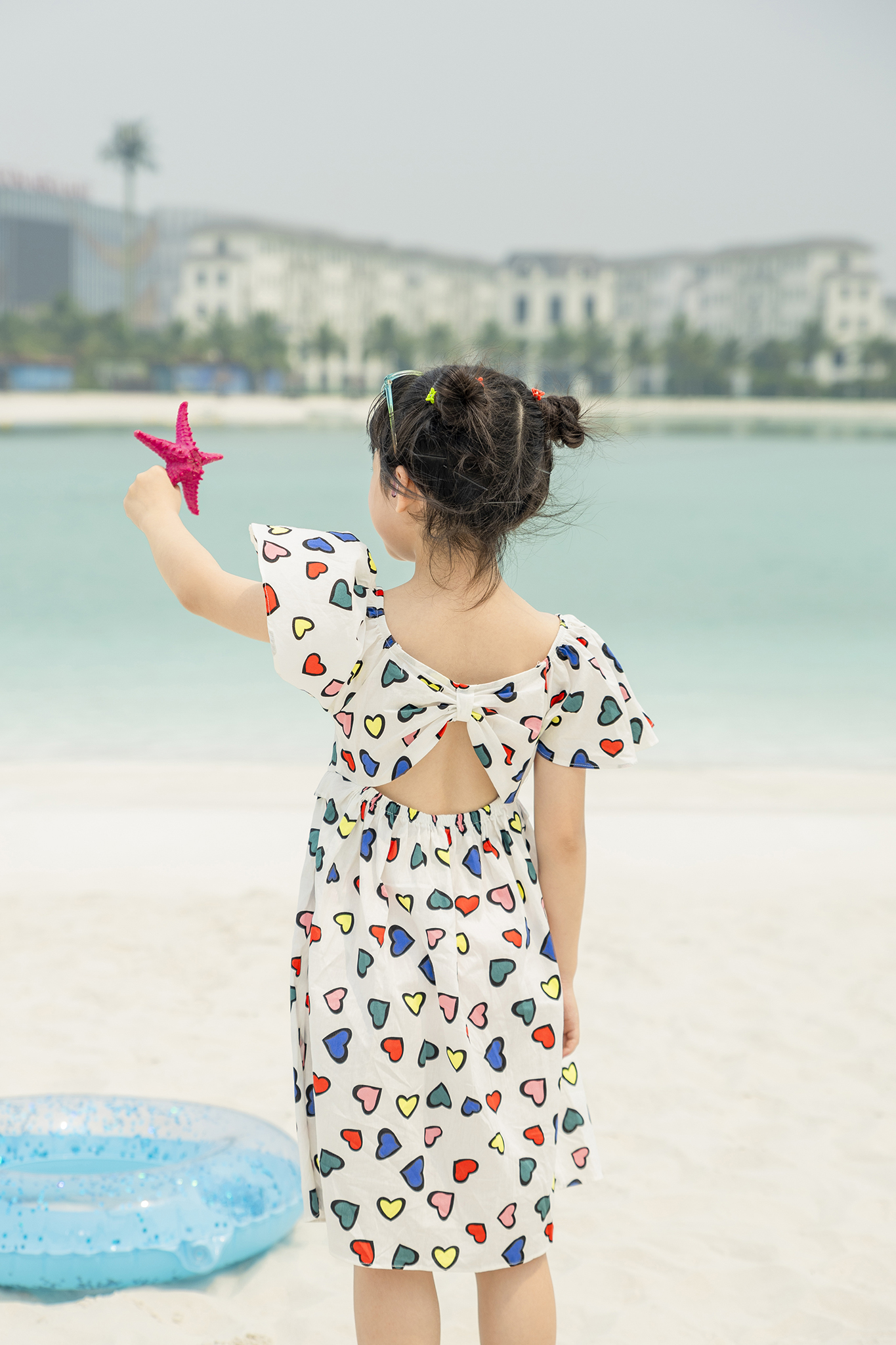 Váy họa tiết tay đổ bèo eo_thumbnail_5