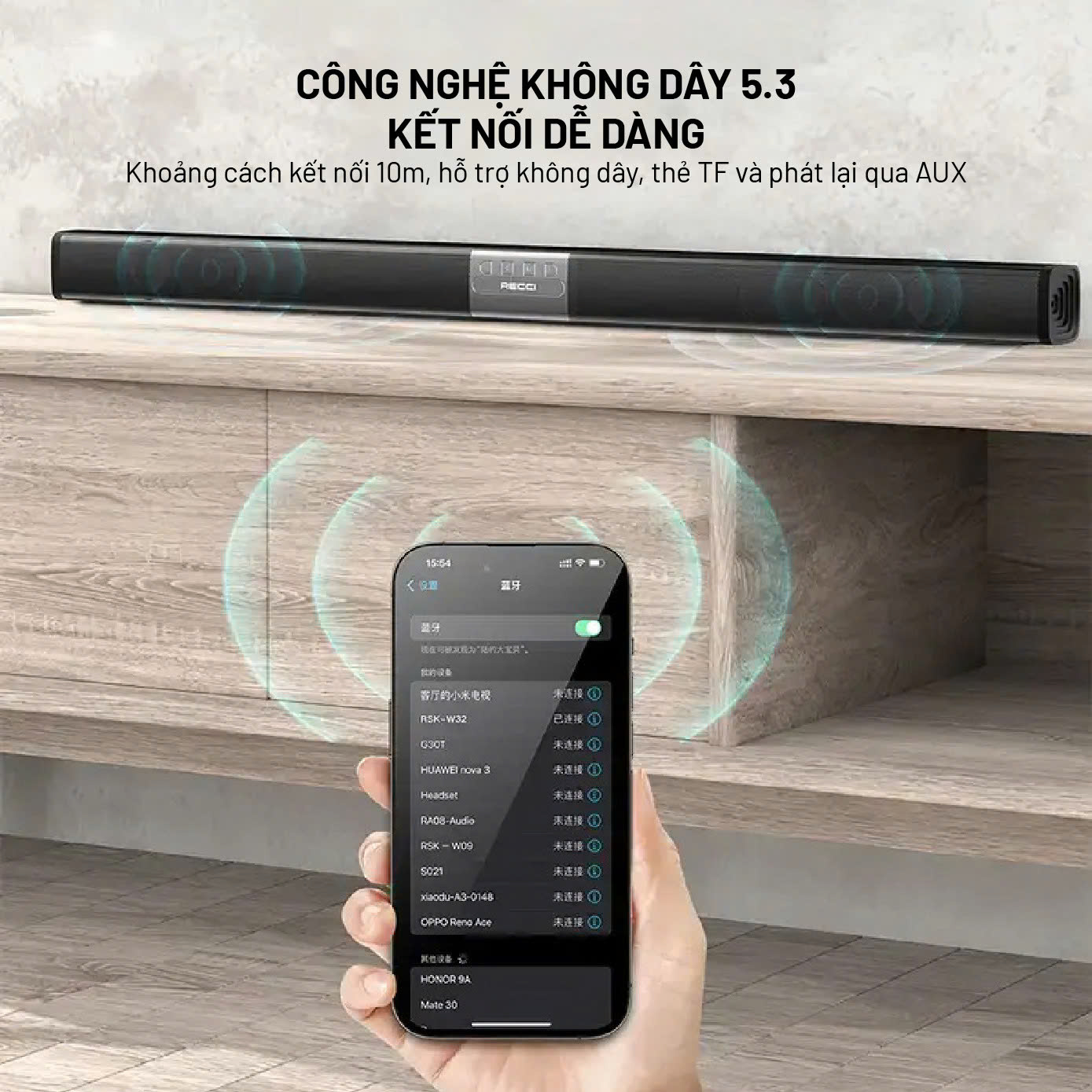 Loa Bluetooth Đen Recci - RSK-W32-BLACK_thumbnail_11