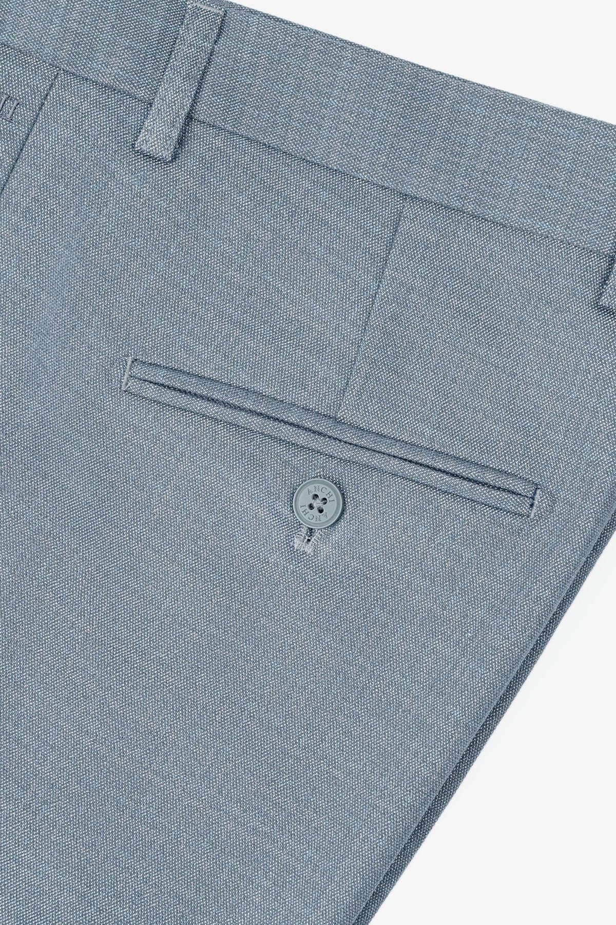 Quần Âu 1 Li Cạp Chun Ẩn Nam Trung Niên ANCHI Chất Liệu Cotton Viscose Cao Cấp Màu Đen_thumbnail_20