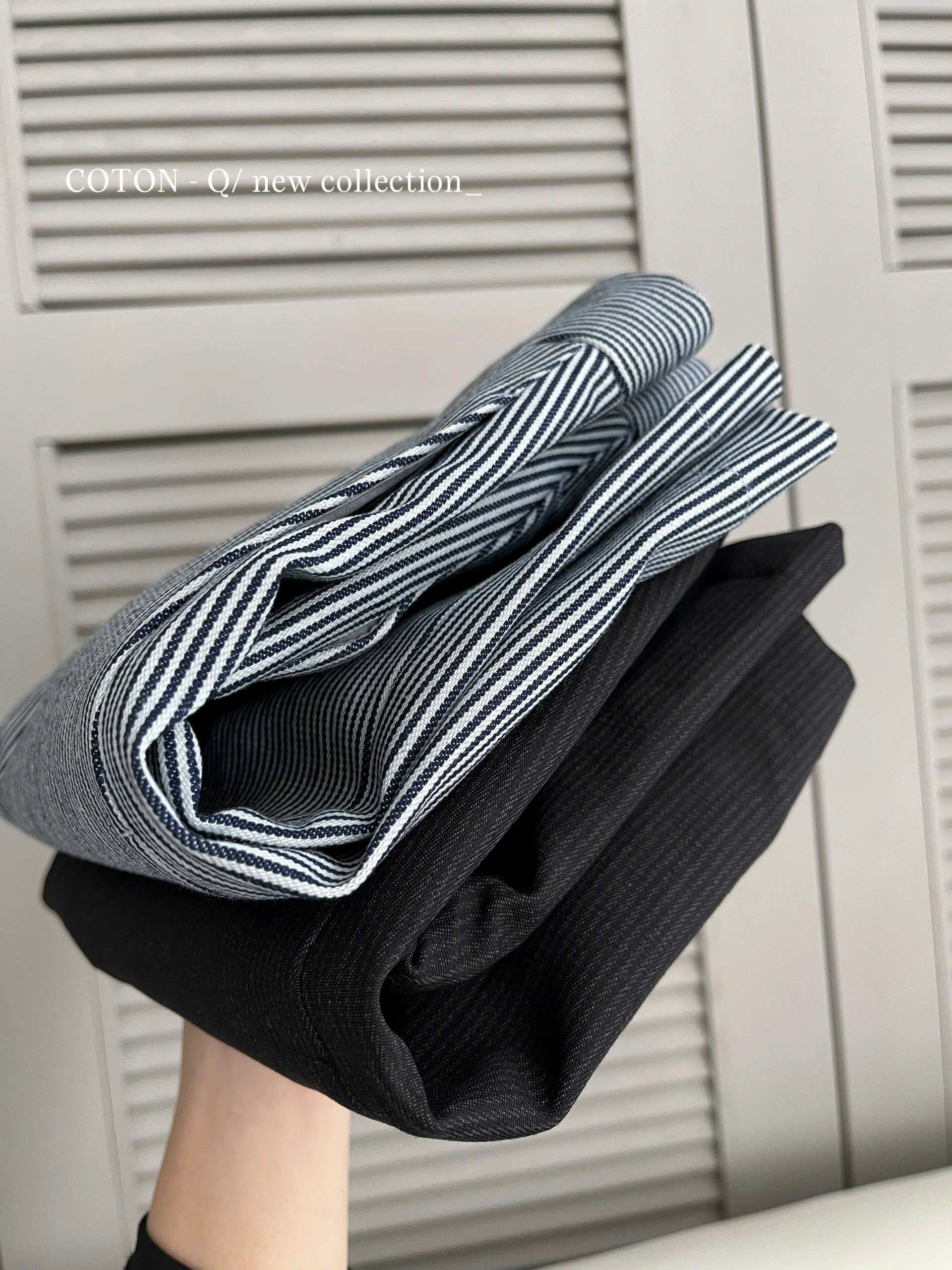 Chân váy ngắn phối sọc ( NGẪU NHIÊN )_thumbnail_12