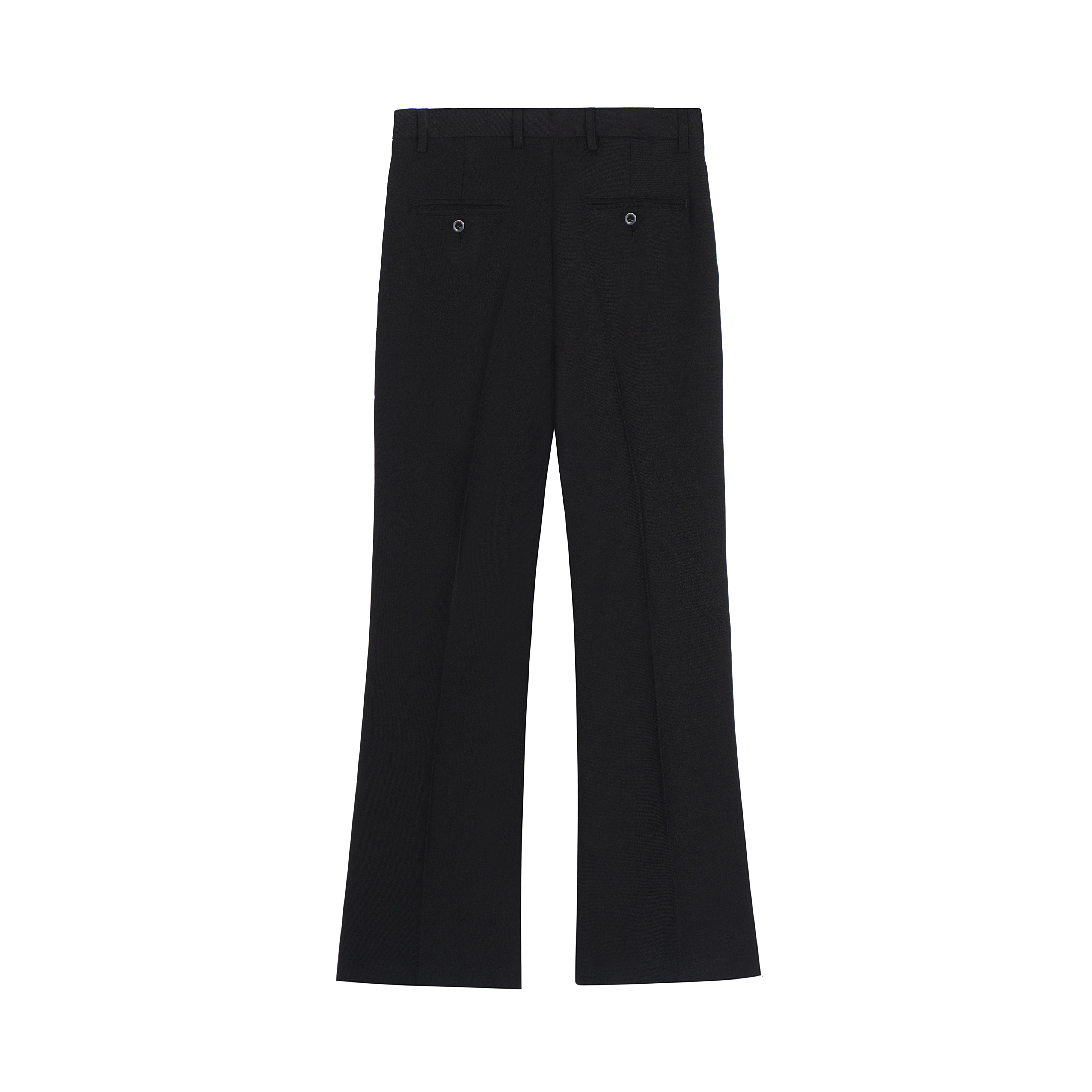 BASIC BLACK FLARED PANTS_thumbnail_2