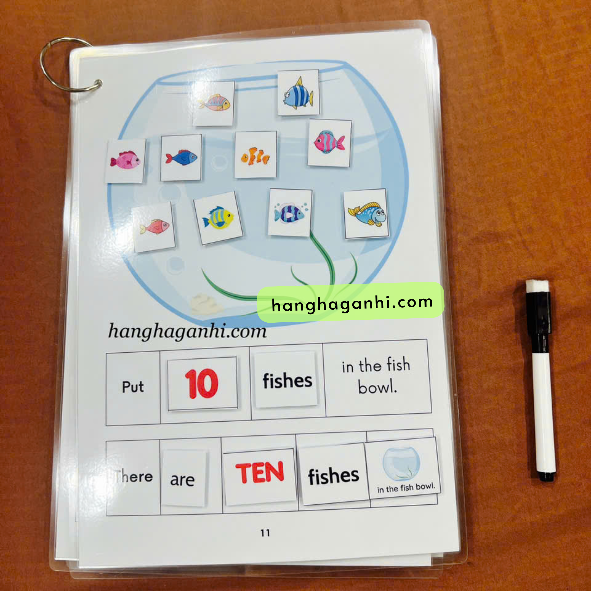 Học liệu My first number bóc dán tặng kèm bút viết xoá_thumbnail_4