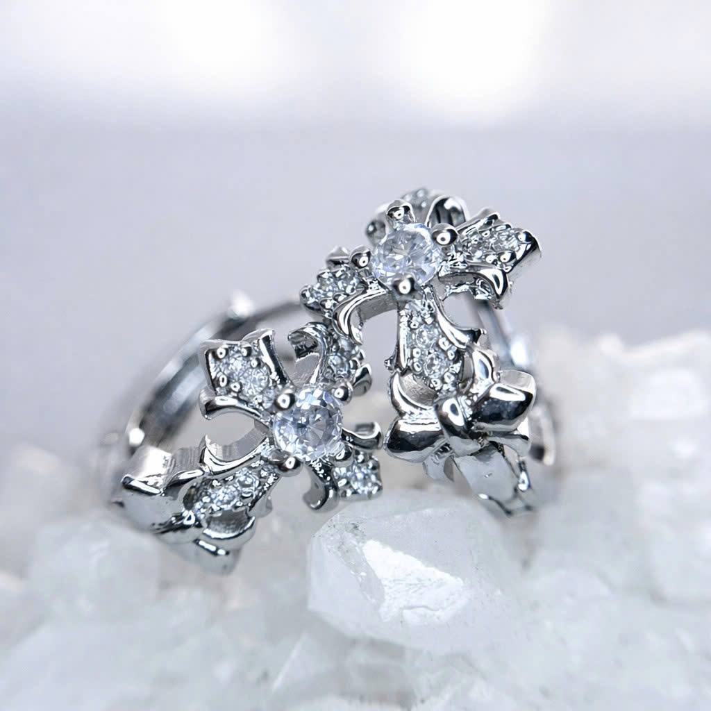 khuyên vòng kiểu thánh giá to 10mm