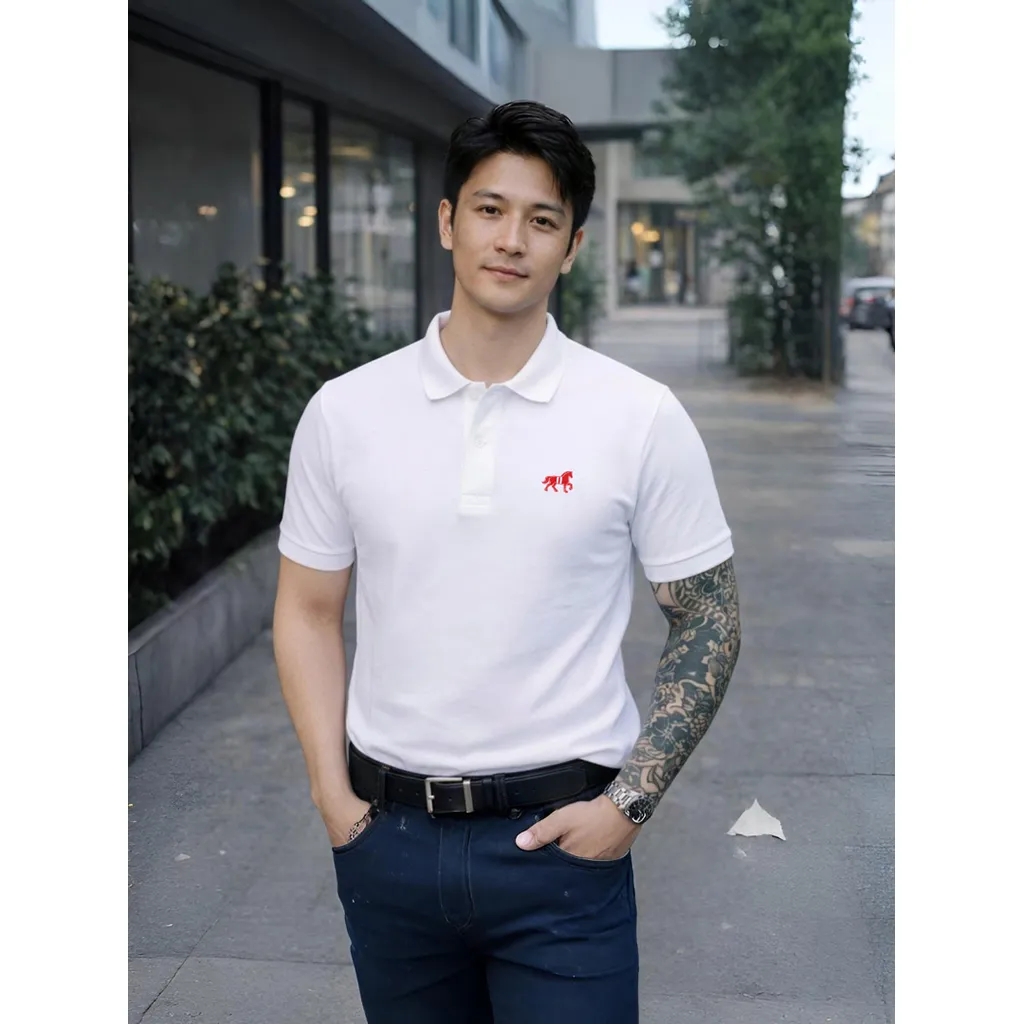 Áo polo nam form vừa basic Polux dễ phối 3357_thumbnail_2