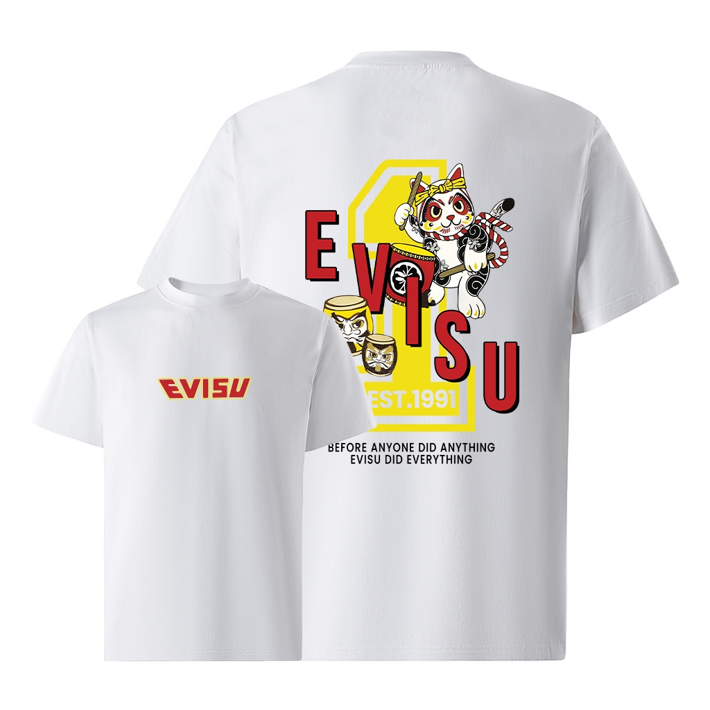 Áo thun nam evisu form rộng local brand ATD870 Miucho Iconic tay ngắn vải cotton cổ tròn in mix_thumbnail_7