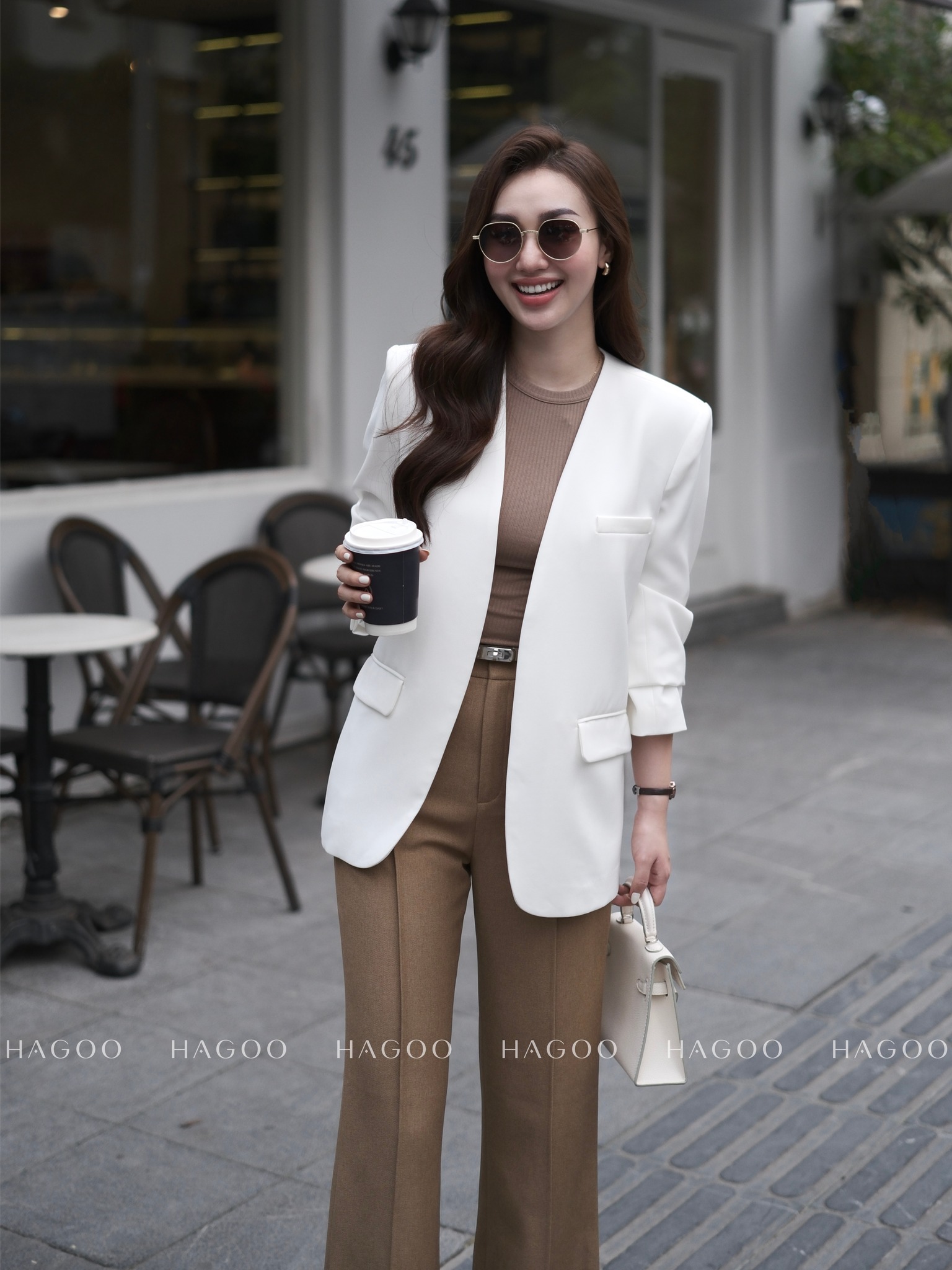 Áo Blazer không ve 4 màu HAGOO_thumbnail_9