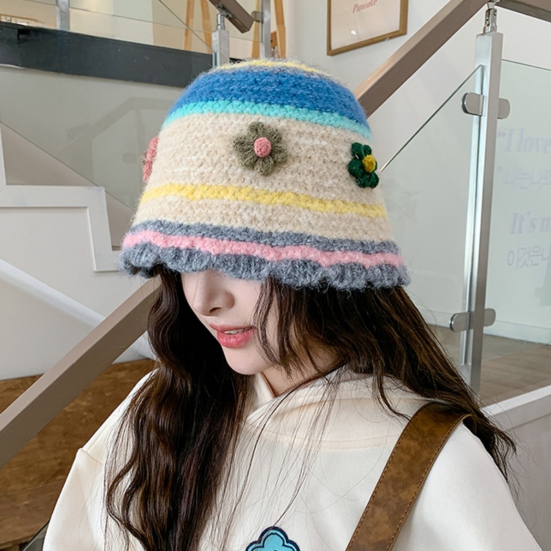 [MỚI VỀ] Mũ bucket len vành cụp đa sắc HZ2435_thumbnail_4