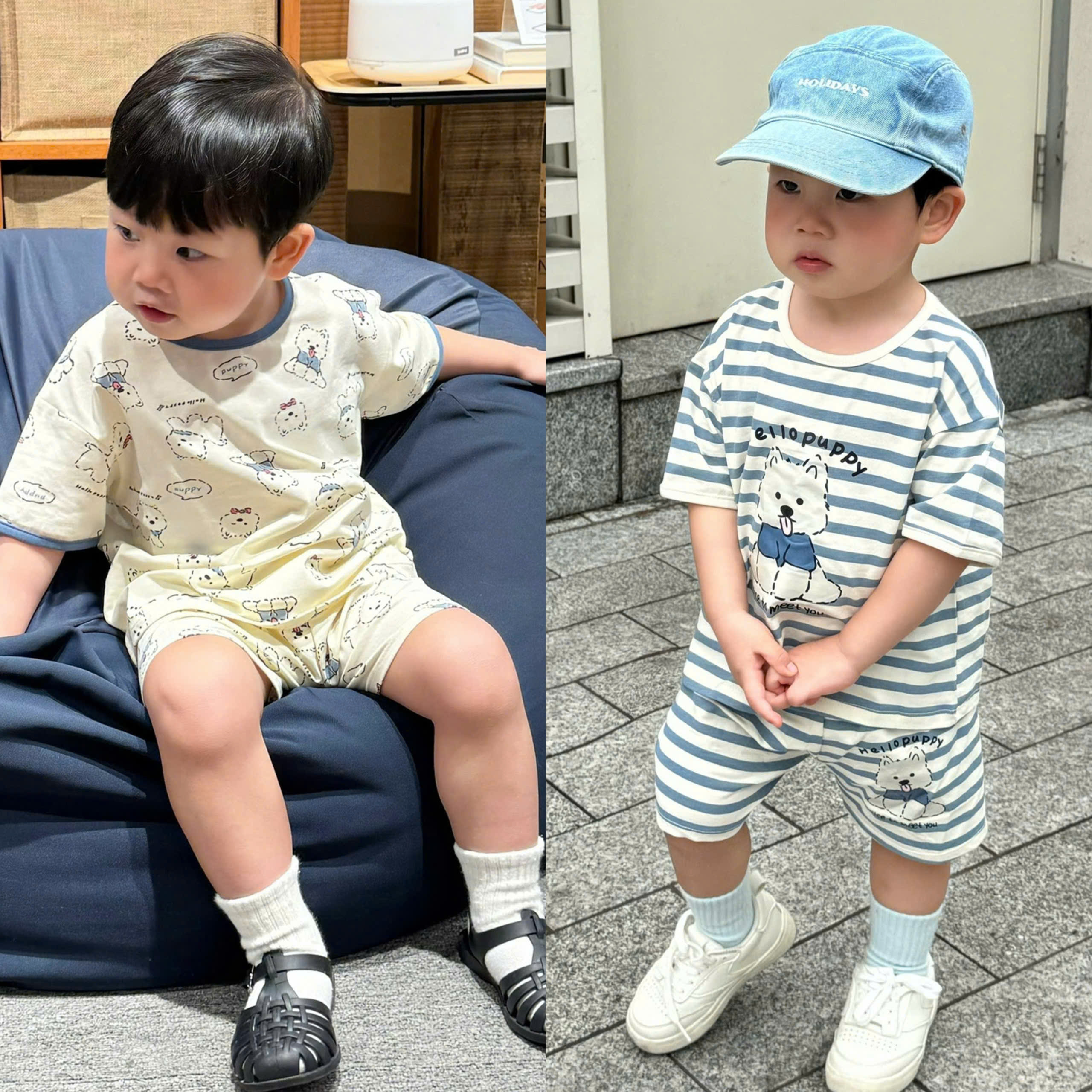 D08 SET 2 BỘ CỘC CHÓ LÈ LƯỠI HELLO- A100.161