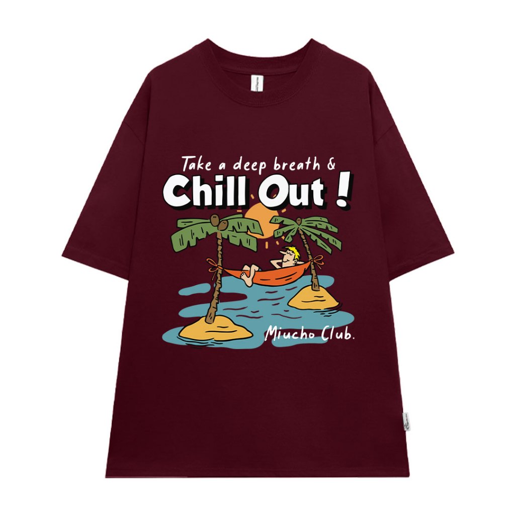 Áo thun nam form rộng ATD1145 Miucho Man tay ngắn thoáng mát cổ tròn in mix BST hè biển_thumbnail_13