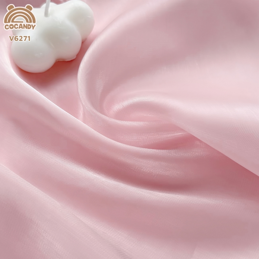 Váy sát nách tơ HỒNG phối cổ nơ nụ hoa_thumbnail_4