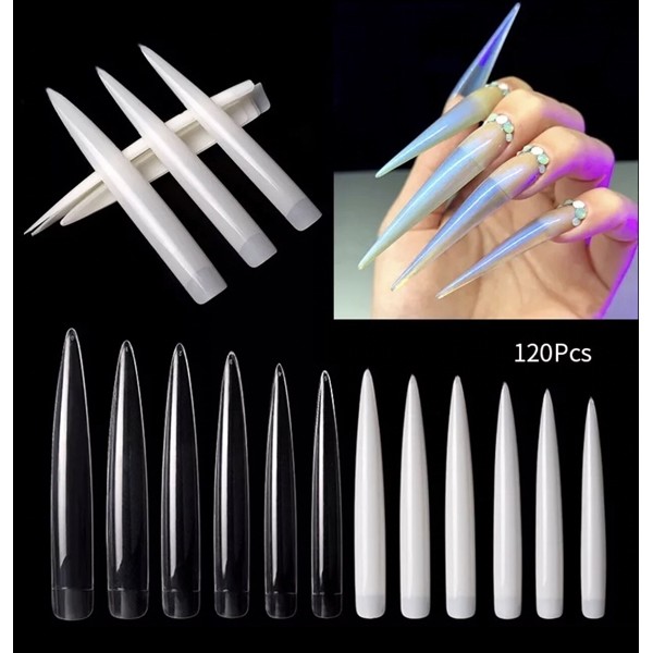 Móng thi đấu nhọn màu đục_thumbnail_0