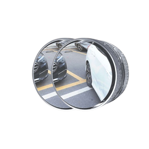 Gương cầu lồi, dạng tròn, chất liệu kính kết hợp khung nhựa, dùng để găn lên gương ô tô, model: GCL01, đường kính 6cm, dày 2cm. Hiệu UHERO, Mới 100%