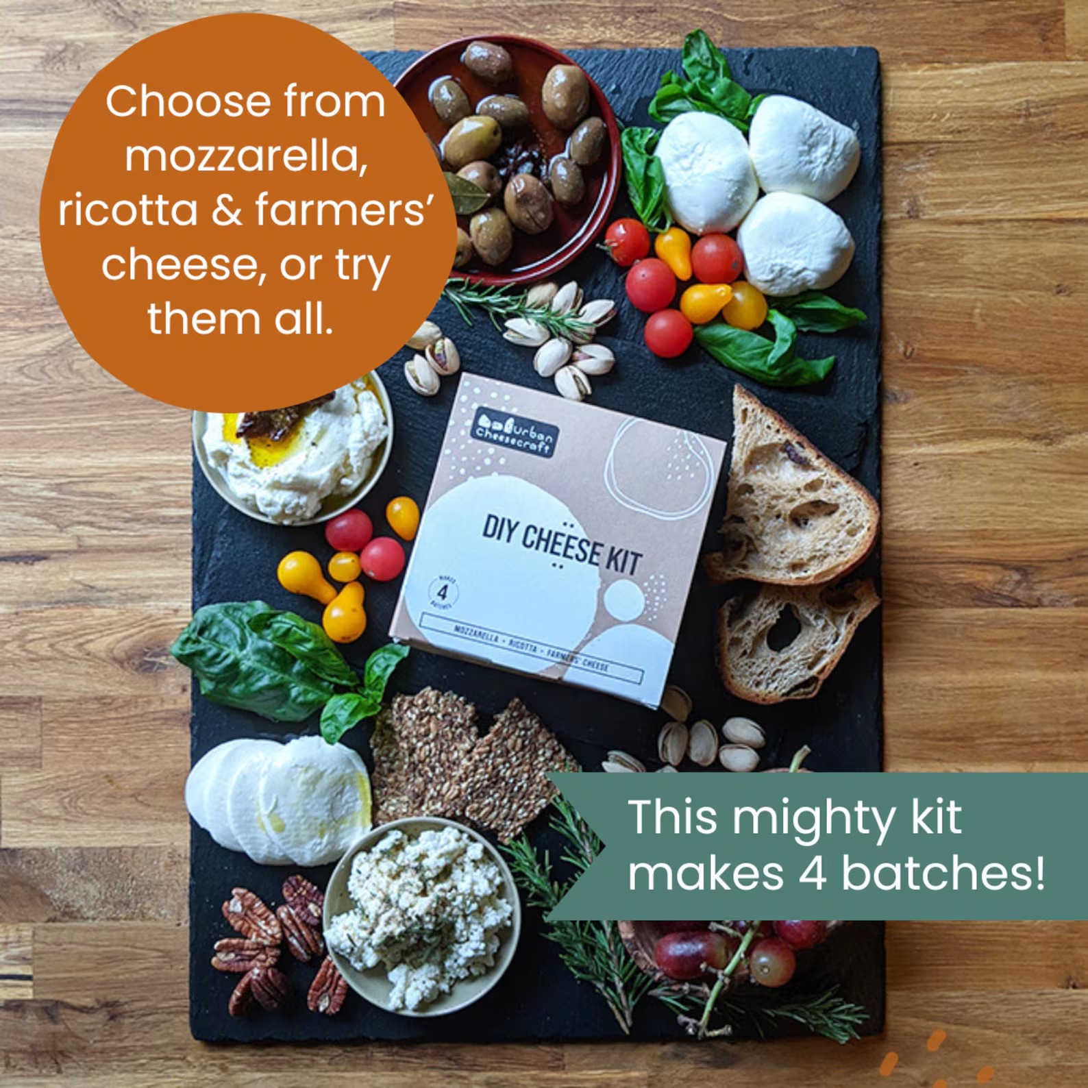Cheesemaker’s Starter Box – Create Fresh Mozzarella, Ricotta & Farm Cheese_thumbnail_2