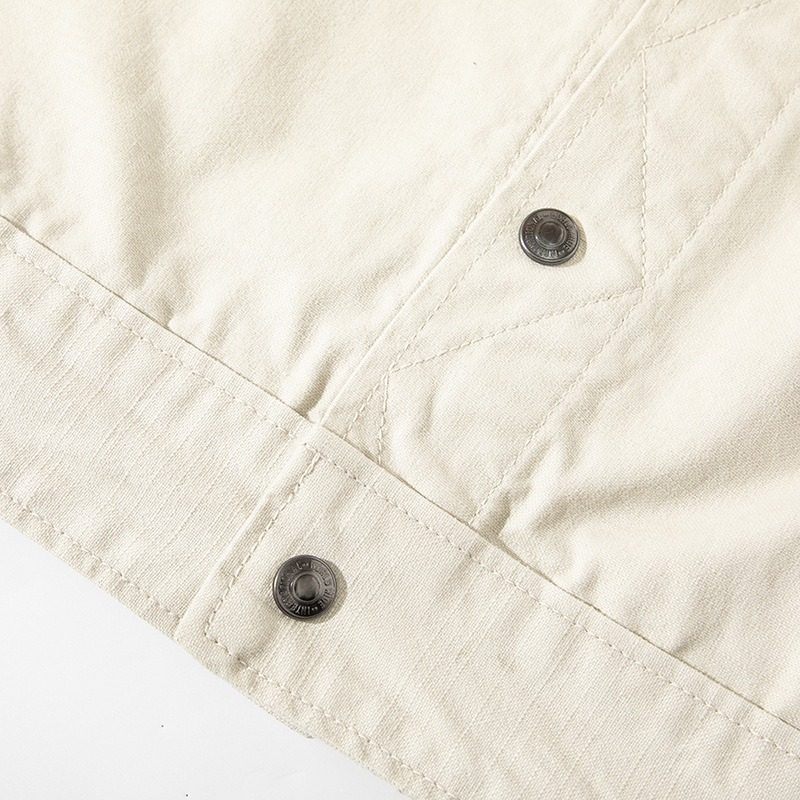 Áo giặt, phai màu và mã hóa Phong cách tiền cũ hợp thời trang 2025 Áo khoác bảo hộ lao động nam đa năng_thumbnail_4