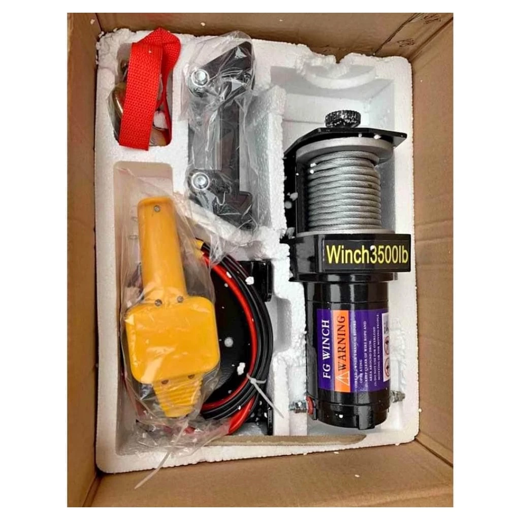 Tời Điện 12V 3500Lbs