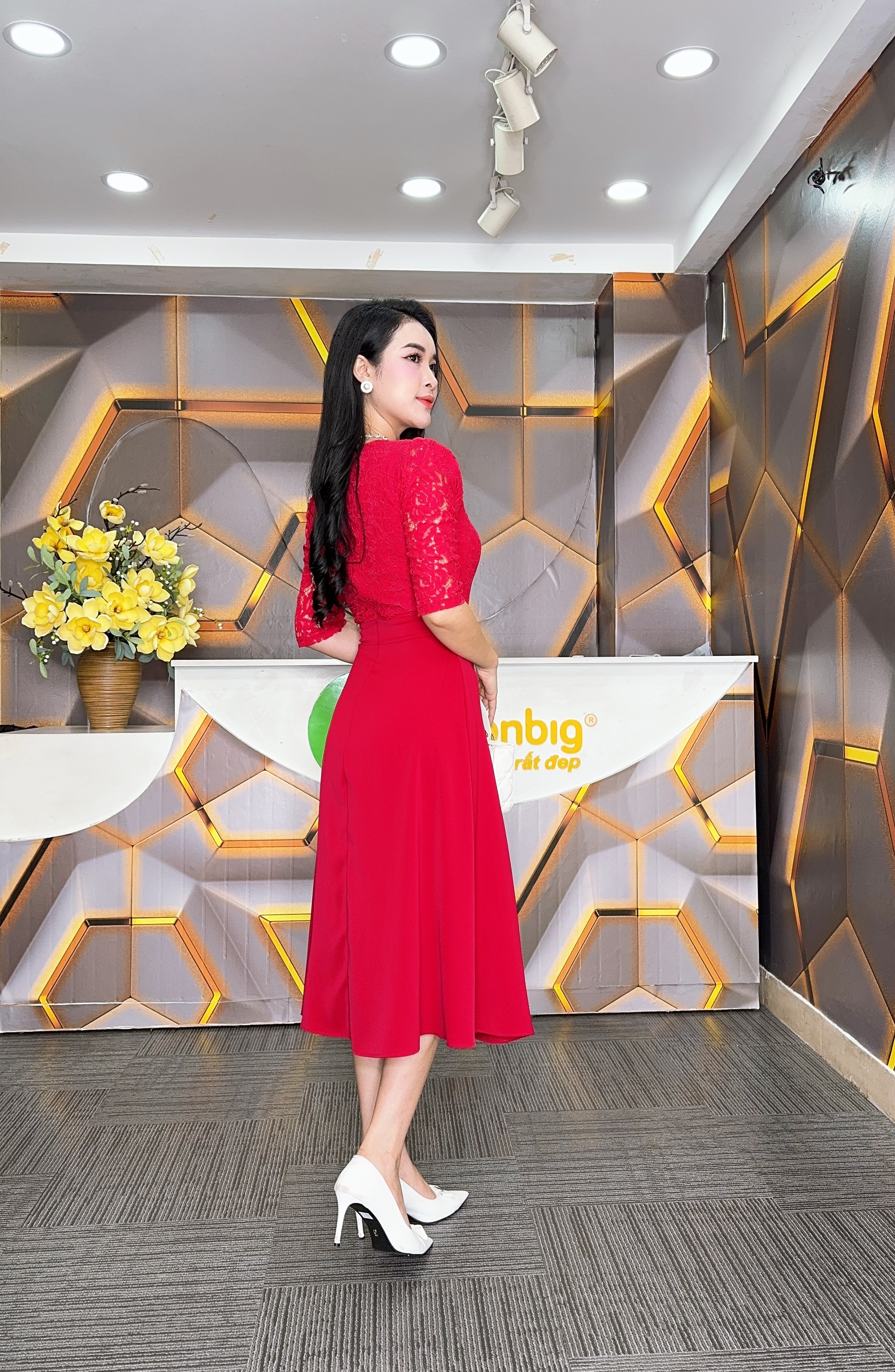 Đầm xòe - Y1793 - Thương hiệu Zonbig_thumbnail_3