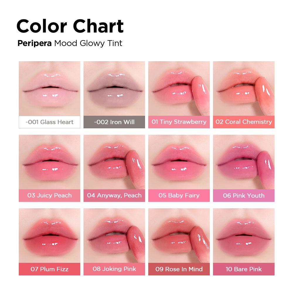 [PERIPERA] Son bóng Peripera Mood Glowy Tint 4g